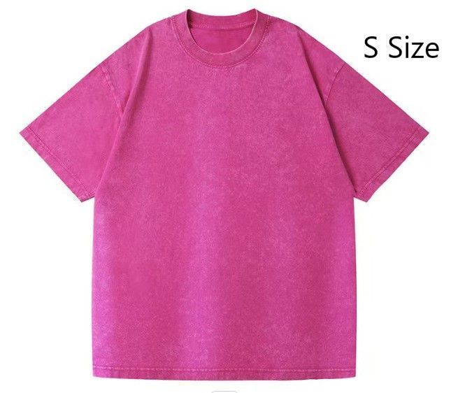 Heavy Washed Retro Cotton Tee 230gsm Unisex Basic Top Nice Christmas Holiday — image 1