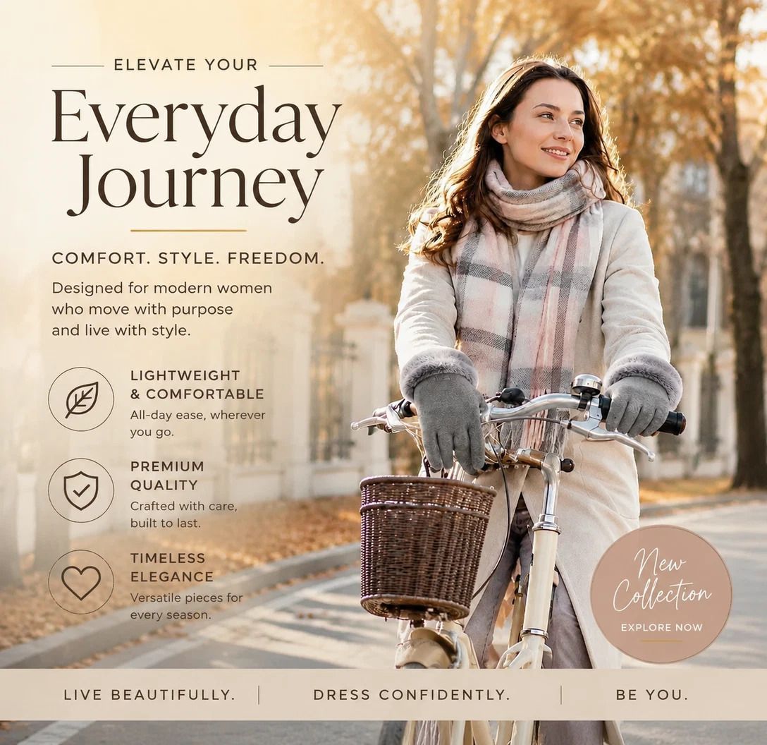Khaki Fur Cuff Women's Fleece Windproof Bike Gloves view 4