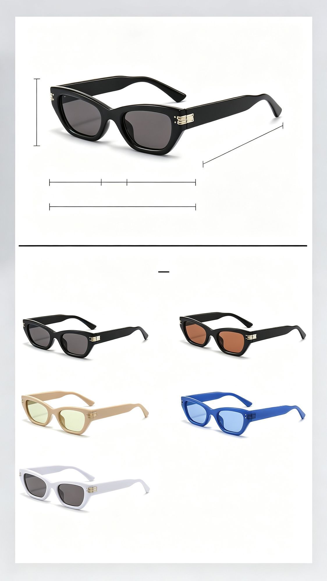 3-Piece White Eyewear Accessory Kit view 6