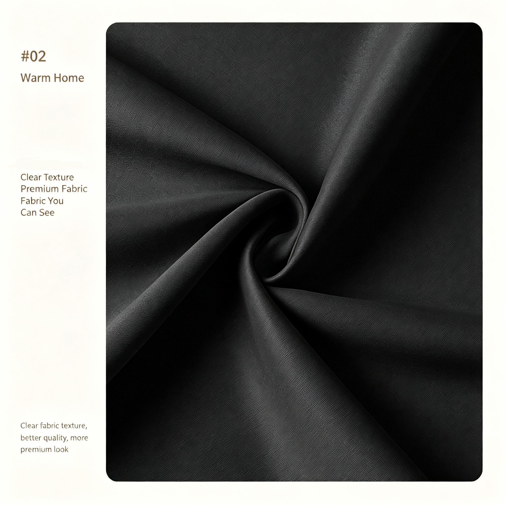 Brown | Approx. 55x87 Inch Single Panel | 814g Per Panel | 210GSM Earthy Warm view 7