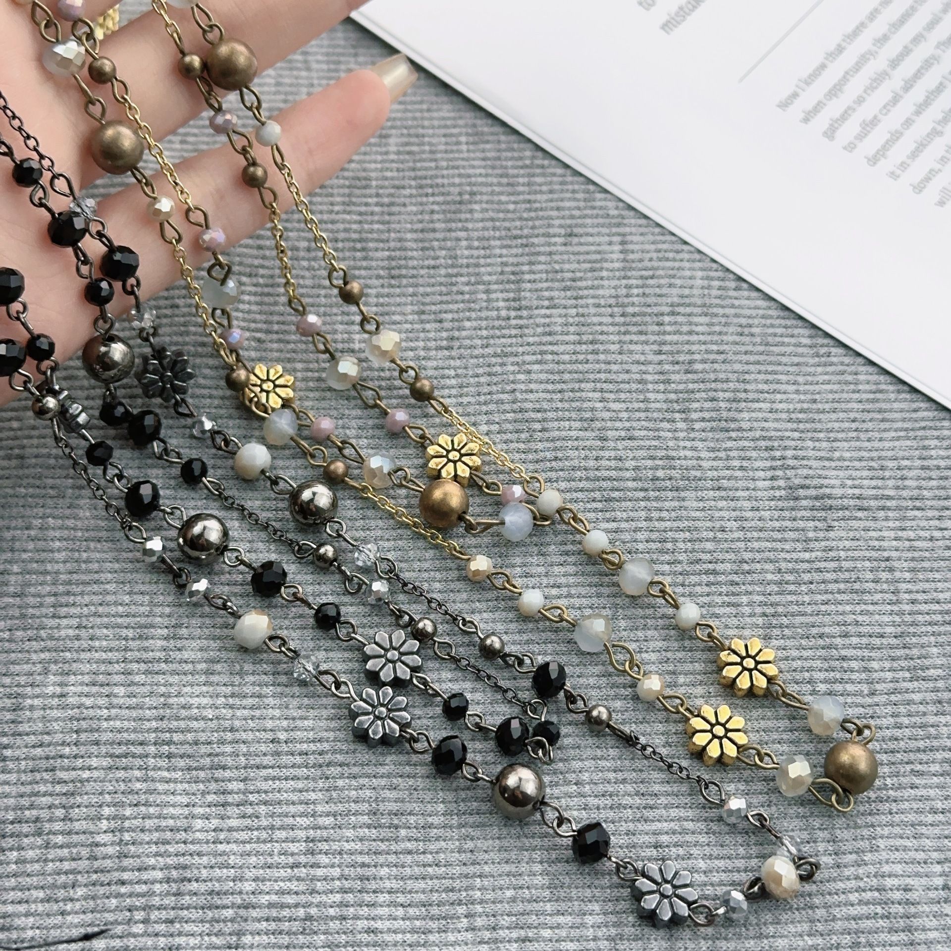 Mixed Size Star Layered | Y2K Dual-size Star Necklace | Halloween Galaxy Style view 6