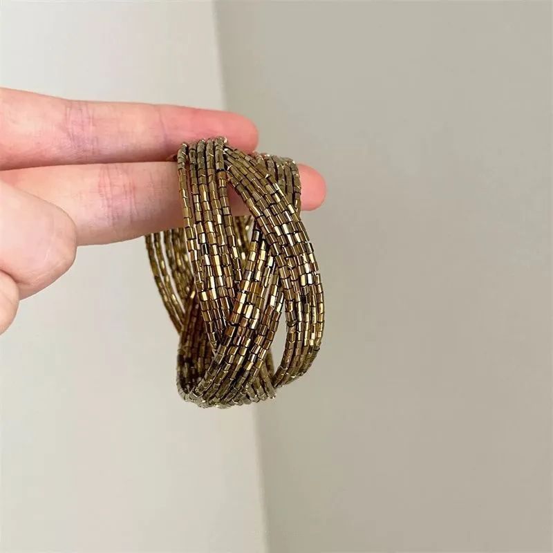 Women Stackable Wide Bangle