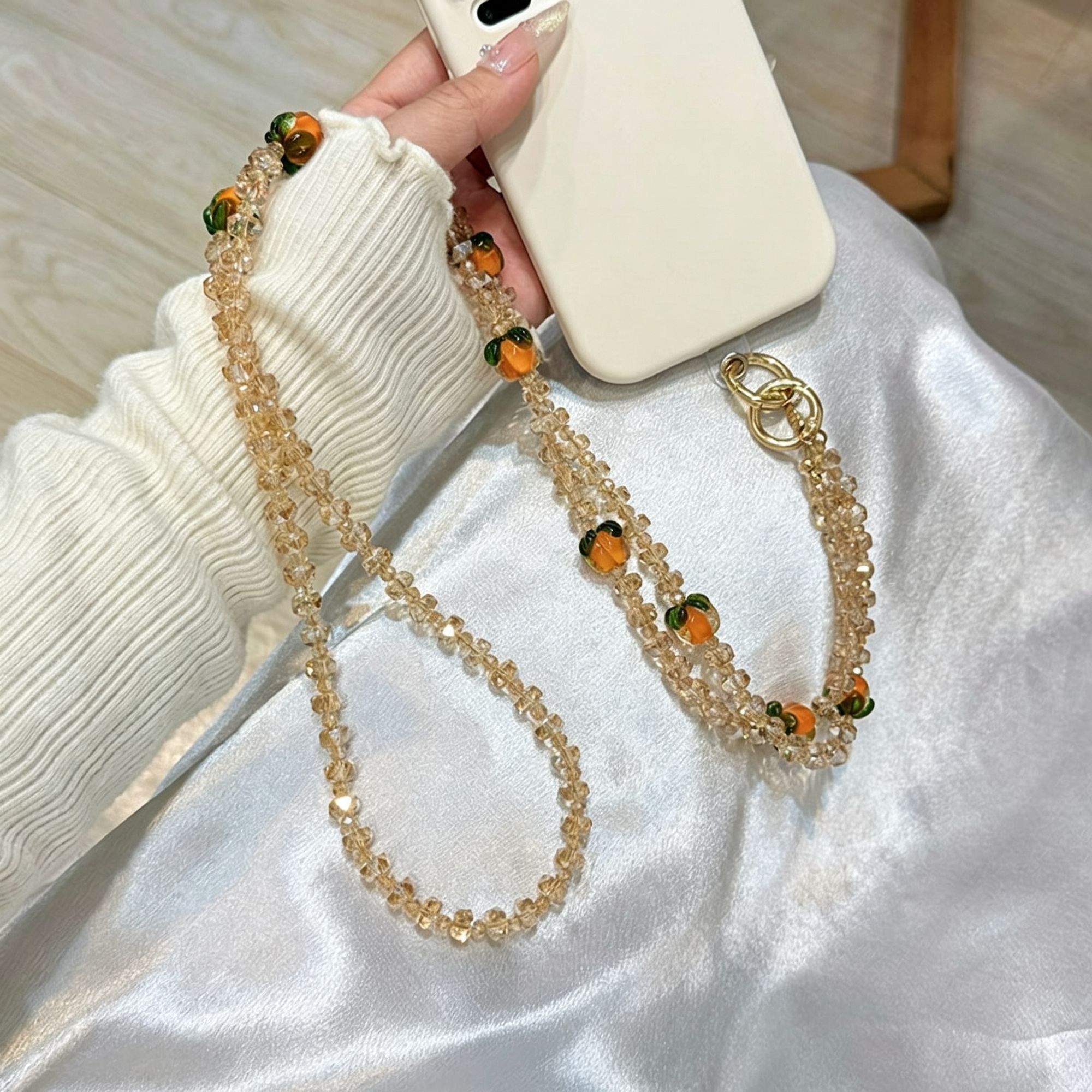 Niche Handmade Phone Charm — image 1
