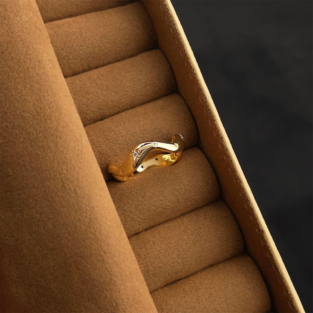 Fashion Retro Zircon Statement Ring — image 1