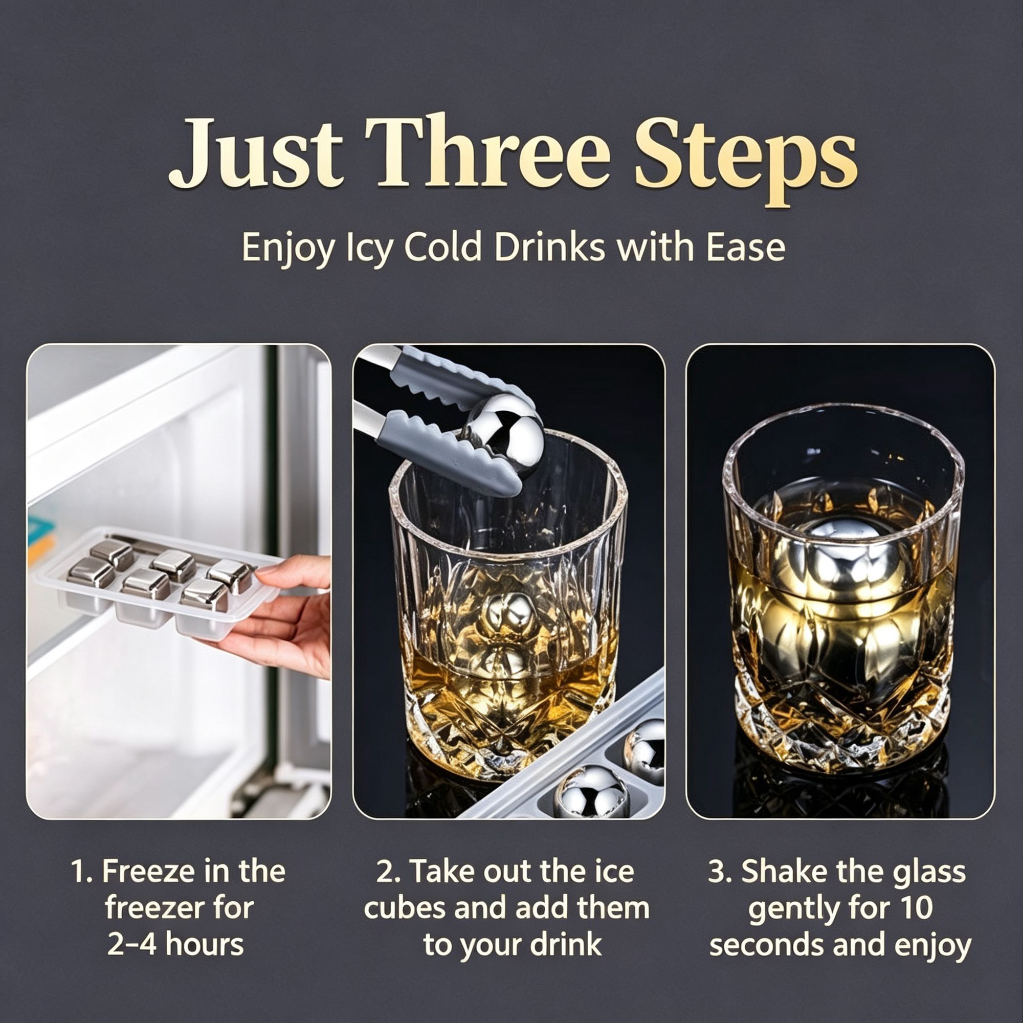 Bar Accessory Metal Ice Particle Kit view 5