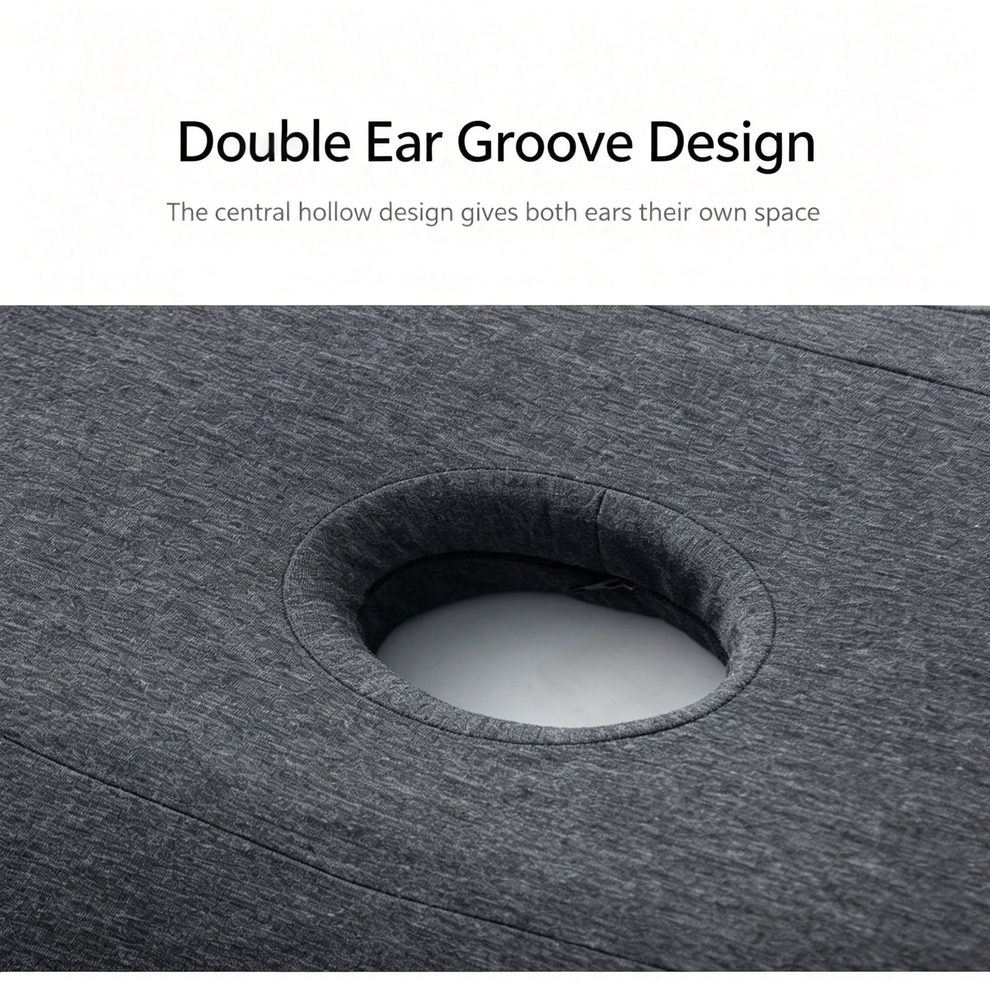 Breathable Tencel Cover Single Hole Memory Pillow view 10