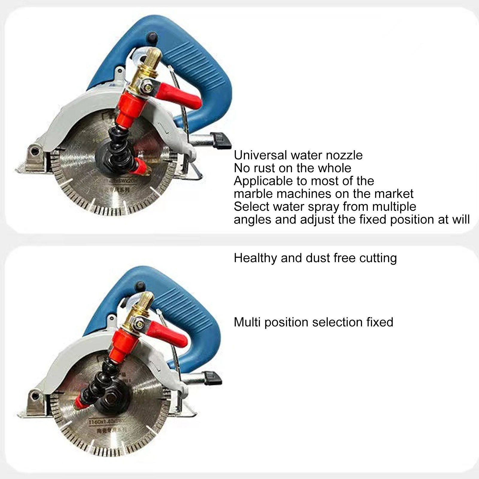 General Dust Remover Water Nozzle Pure Copper and Stainless Steel Dust Remover view 15