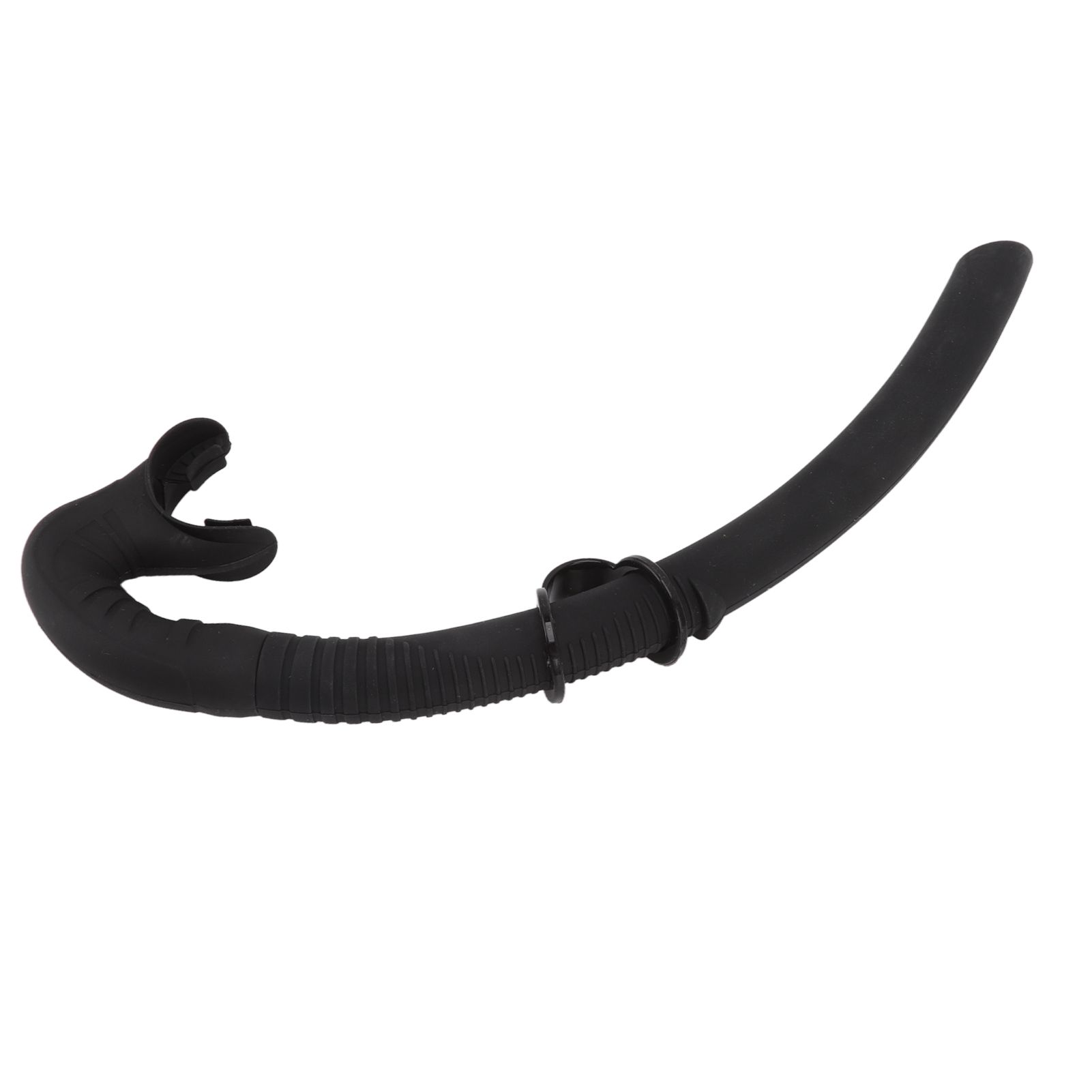 Diving Breathing Tube Foldable Soft Mouthpiece Silicone Freediving Snorkel for view 7