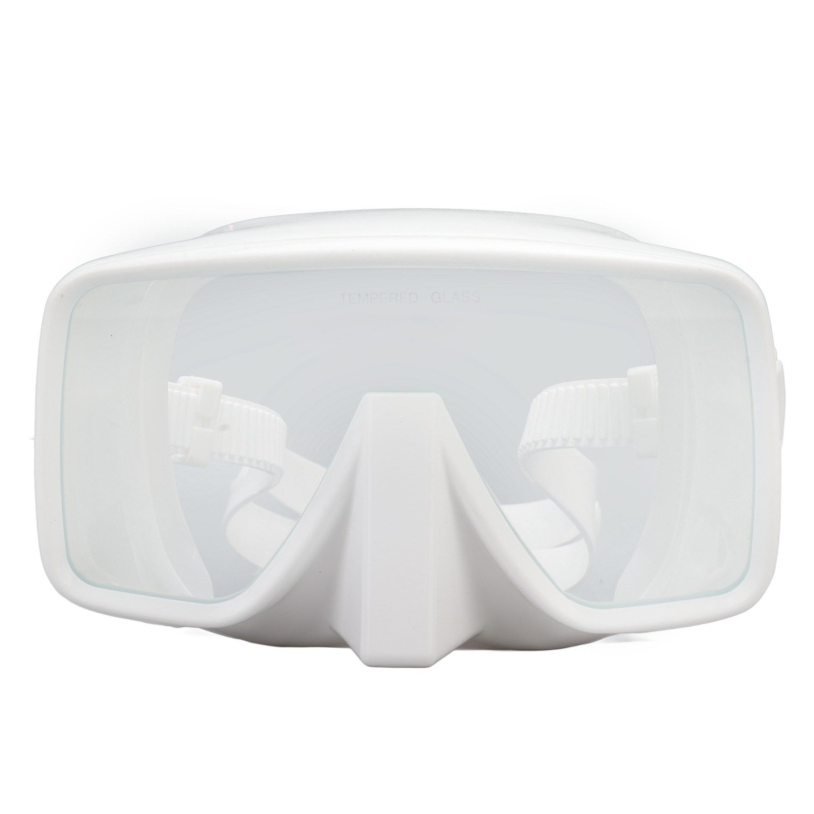 Swimming Goggles Tempered Glass Silica Gel Snorkeling Diving Face Guard for view 3