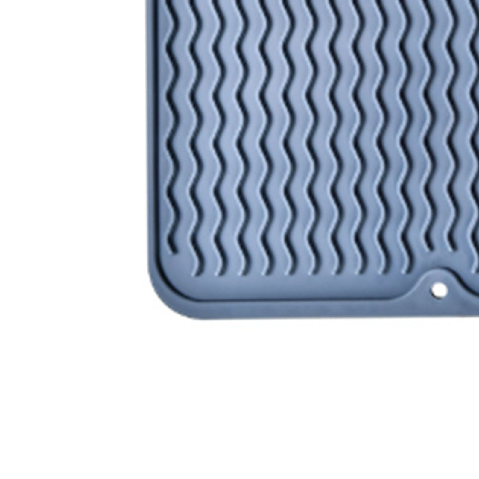 Table Insulating Rubber Mat Anti Slip Waterproof Heat Resistant Dish Drying view 7