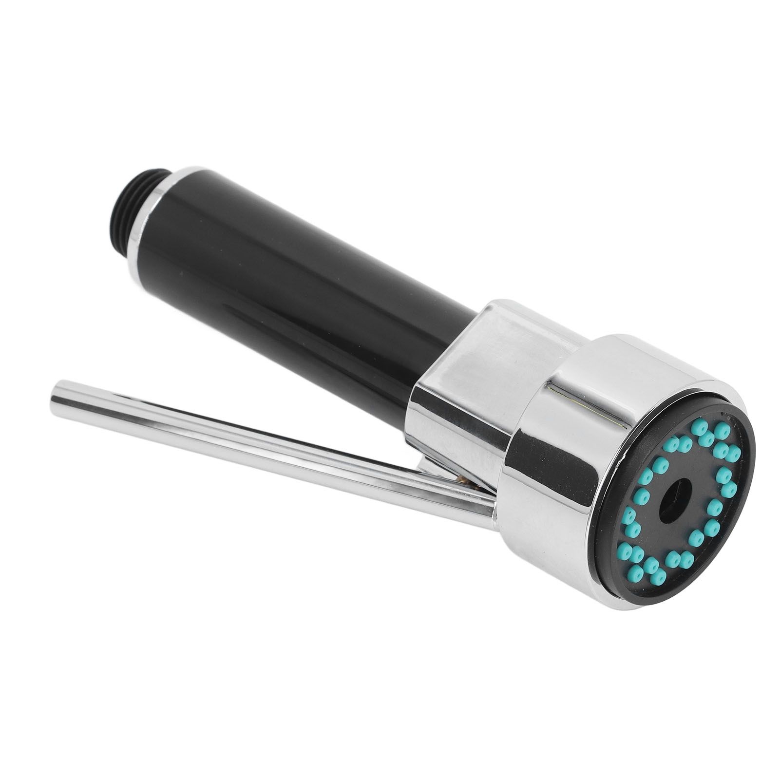 Universal 1/2inch Pull Down Kitchen Spray Head Electroplating ABS Kitchen Sink view 7