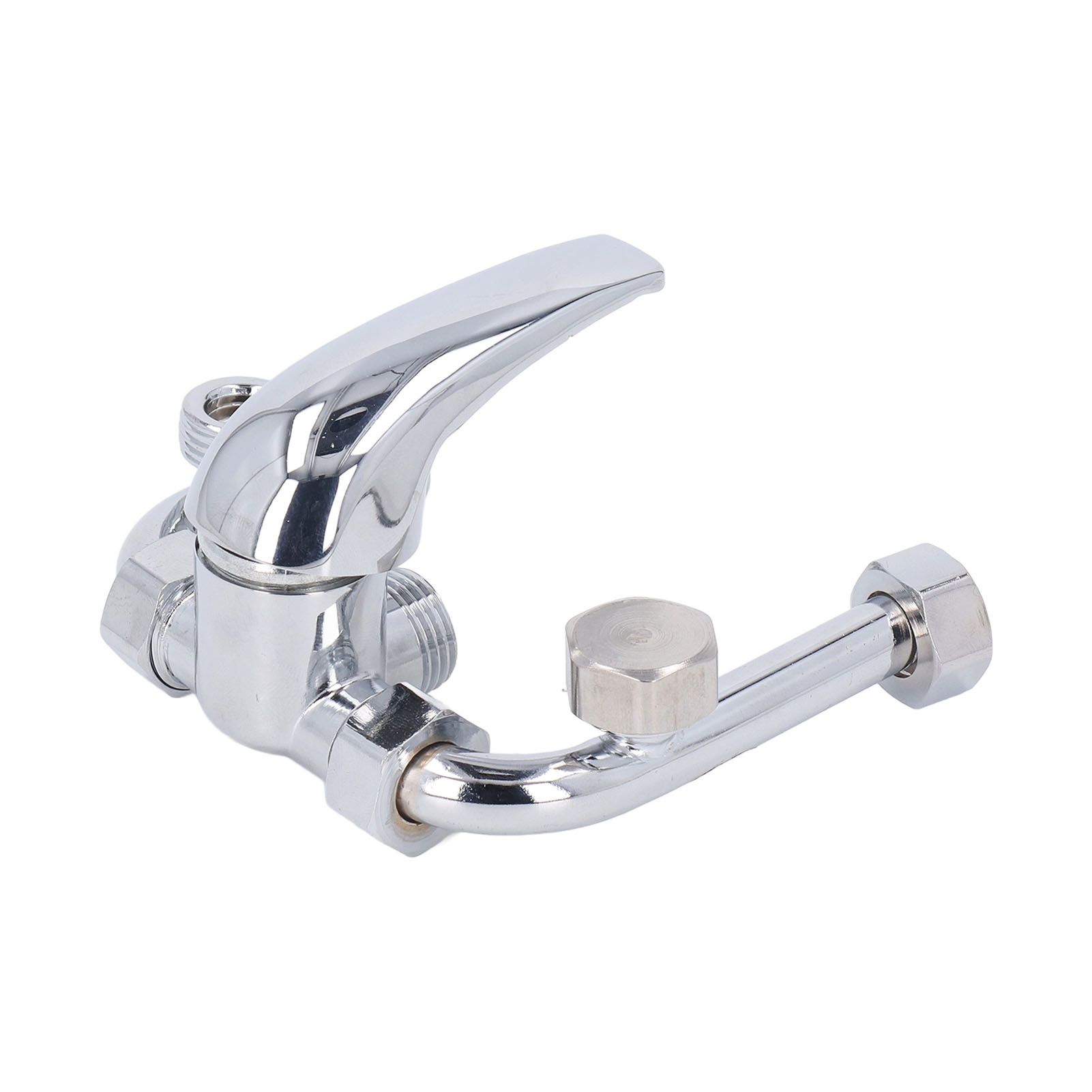Copper Electric Water Heater Mixing Valve Surface Mounted U Bend Cold Hot view 5