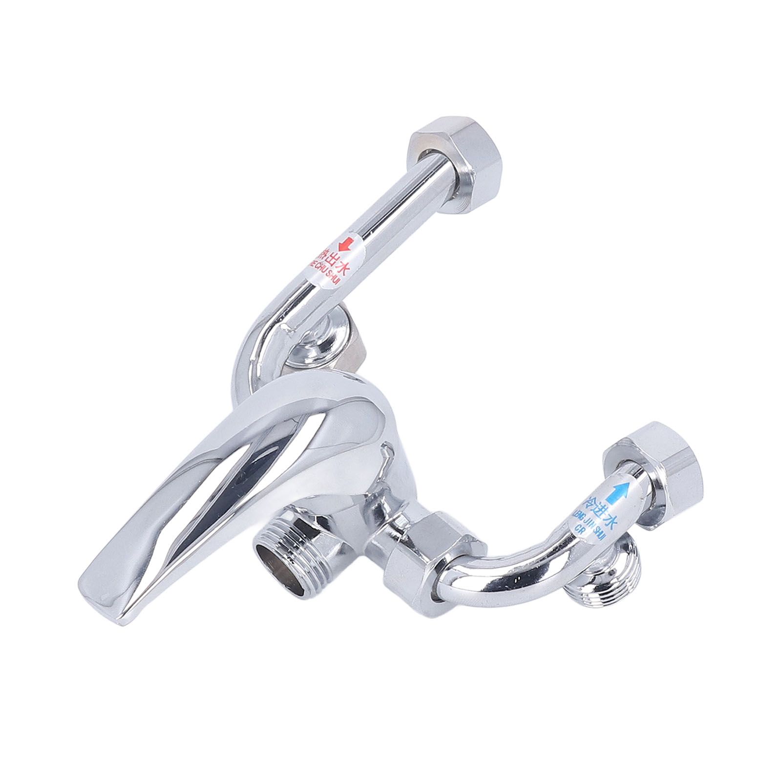 Copper Electric Water Heater Mixing Valve Surface Mounted U Bend Cold Hot view 7