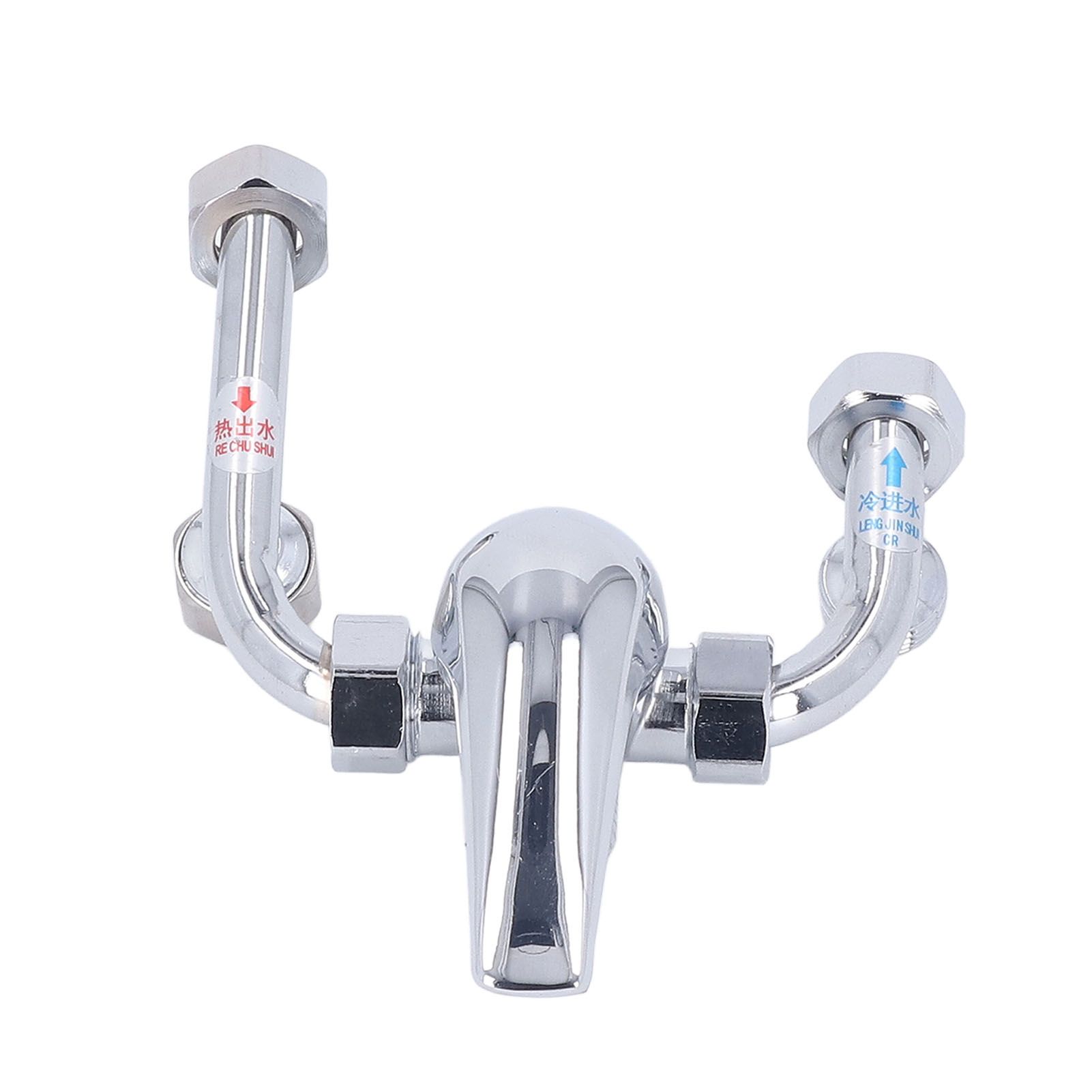 Copper Electric Water Heater Mixing Valve Surface Mounted U Bend Cold Hot view 8