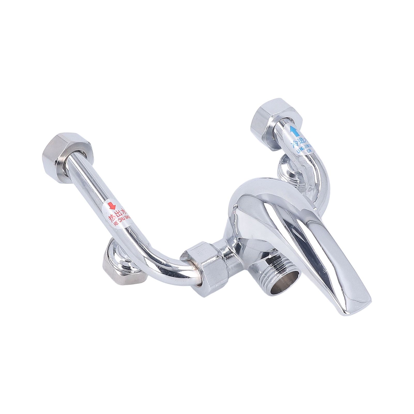 Copper Electric Water Heater Mixing Valve Surface Mounted U Bend Cold Hot view 10
