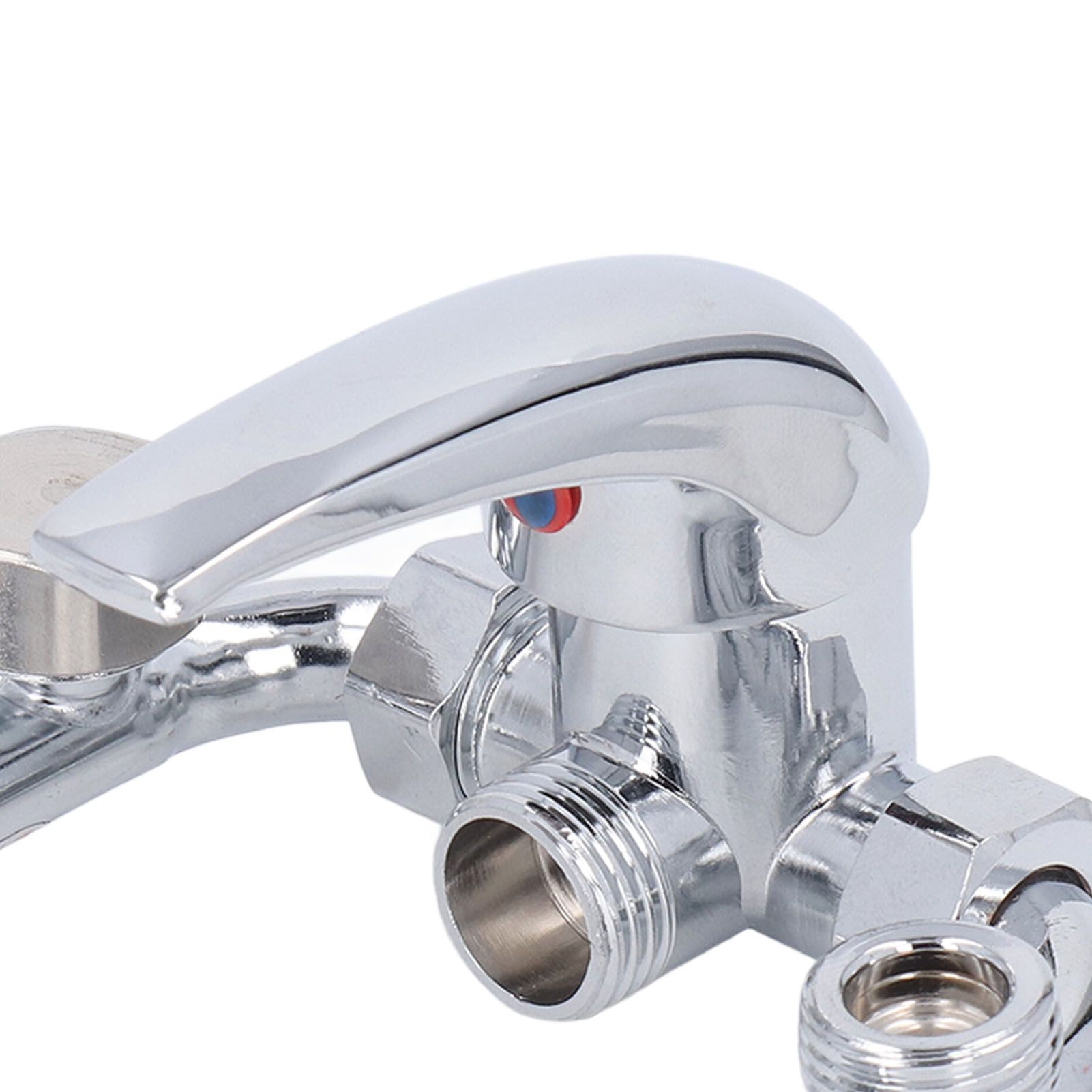 Copper Electric Water Heater Mixing Valve Surface Mounted U Bend Cold Hot view 14