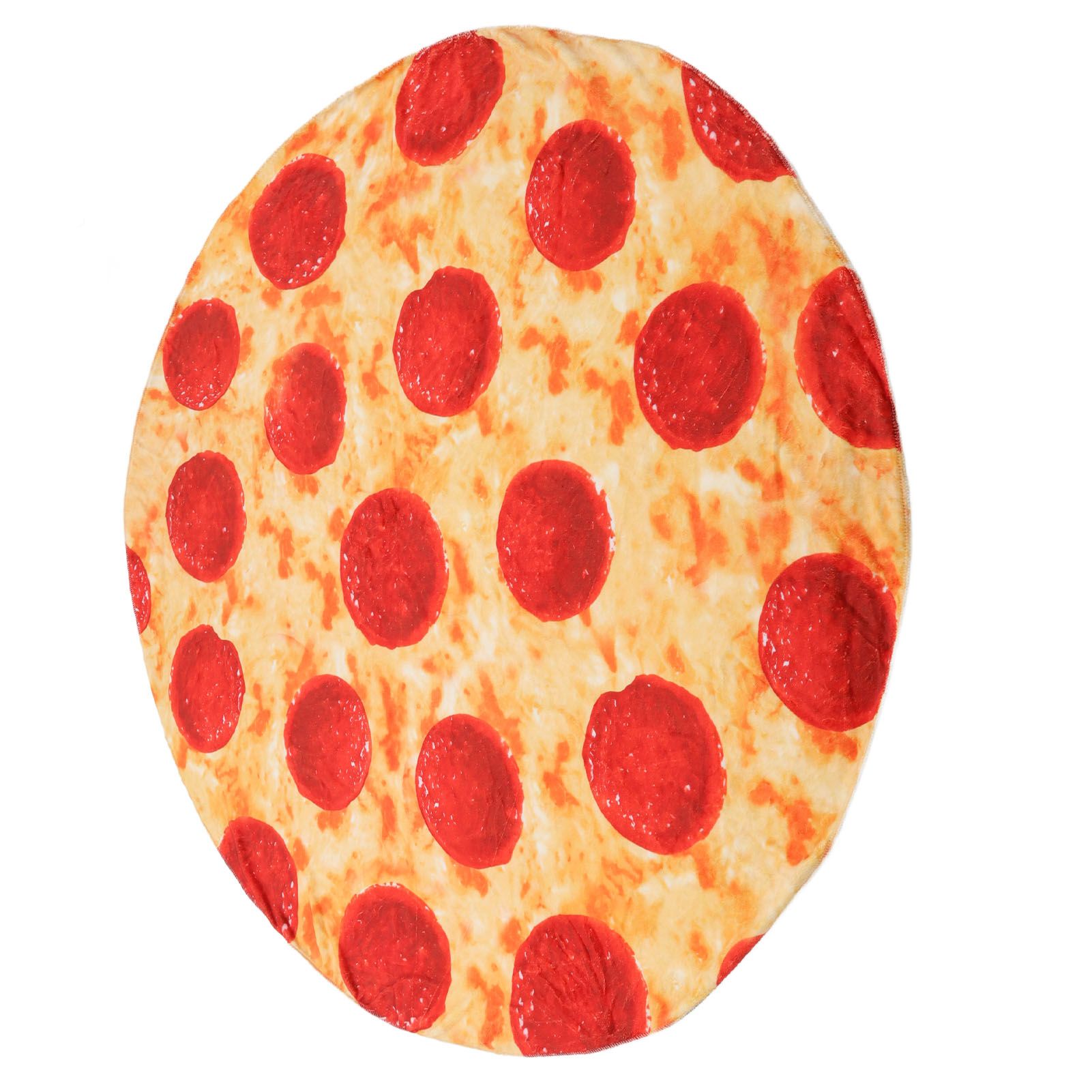 Pizza Blanket for Adults and Kids Soft Flannel Throw Blanket Comfortable Vivid view 6