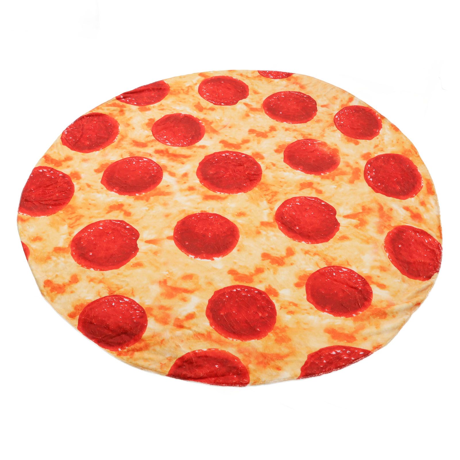 Pizza Blanket for Adults and Kids Soft Flannel Throw Blanket Comfortable Vivid view 8