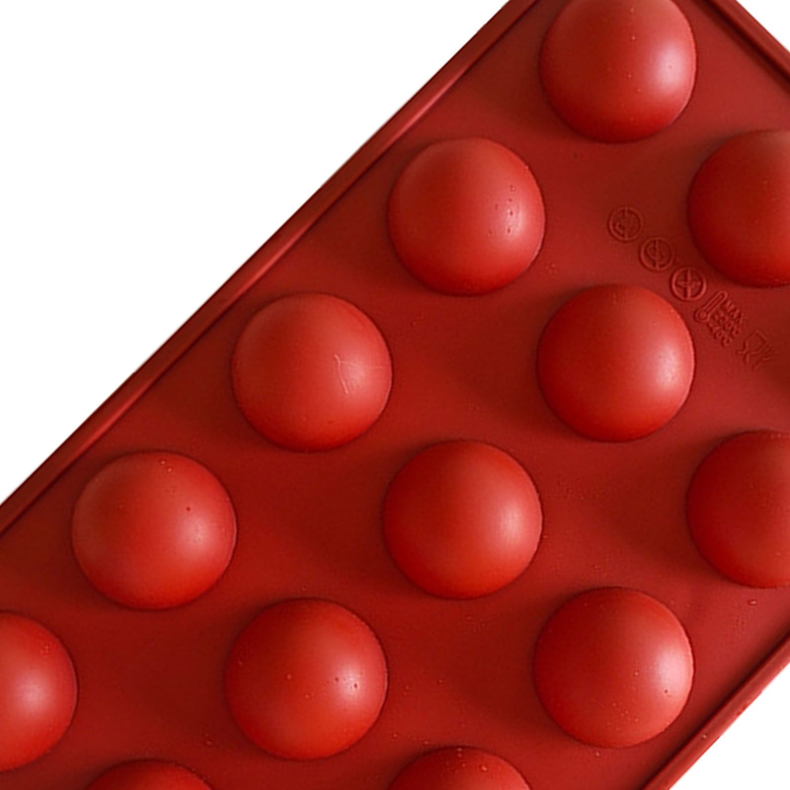 Semi Sphere Mold 15 Holes Silicone Semicircle Baking Mold for Cake Chocolate view 9