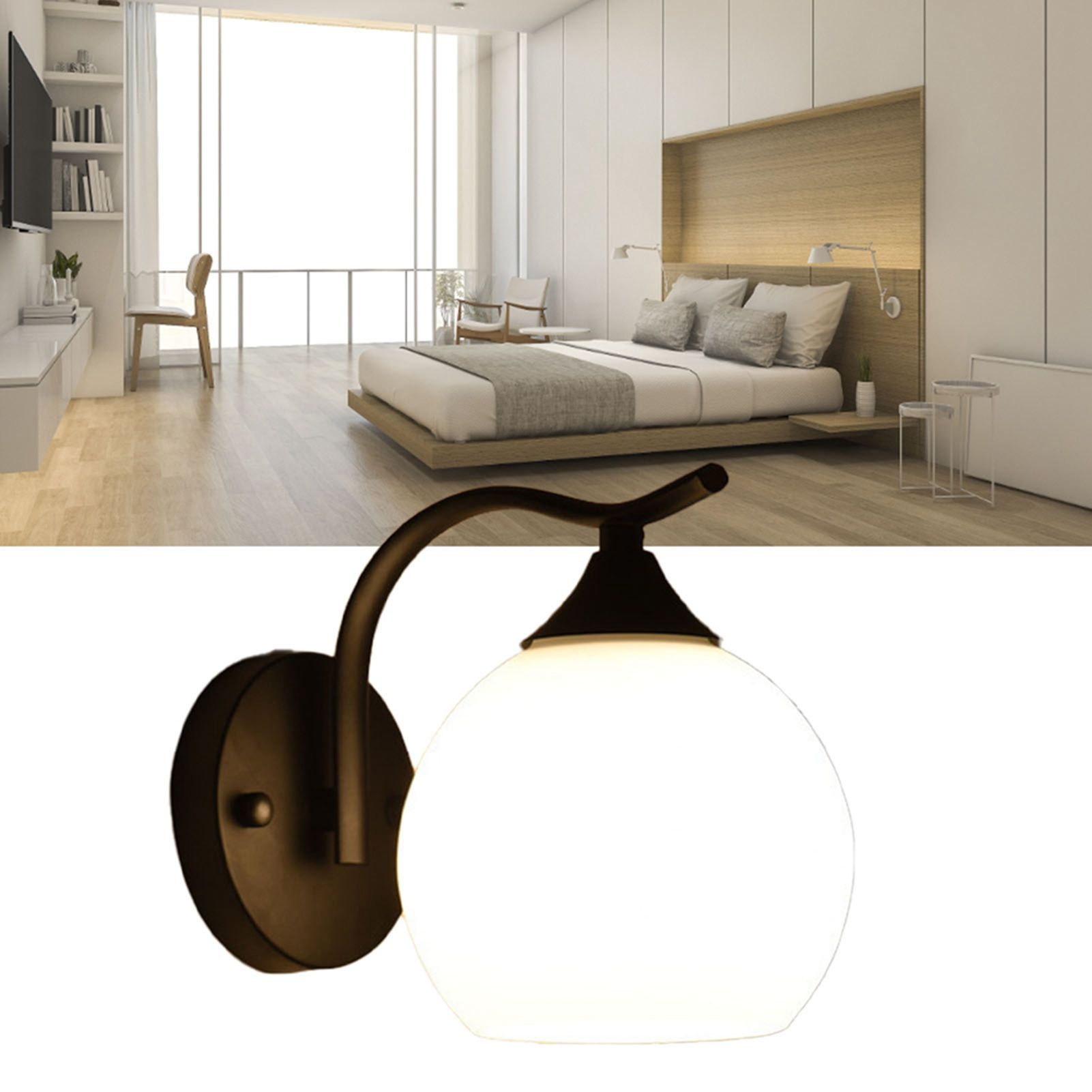 Wall Lamp Exquisite American Style Rust Resistance Wall Light for Living Room view 6