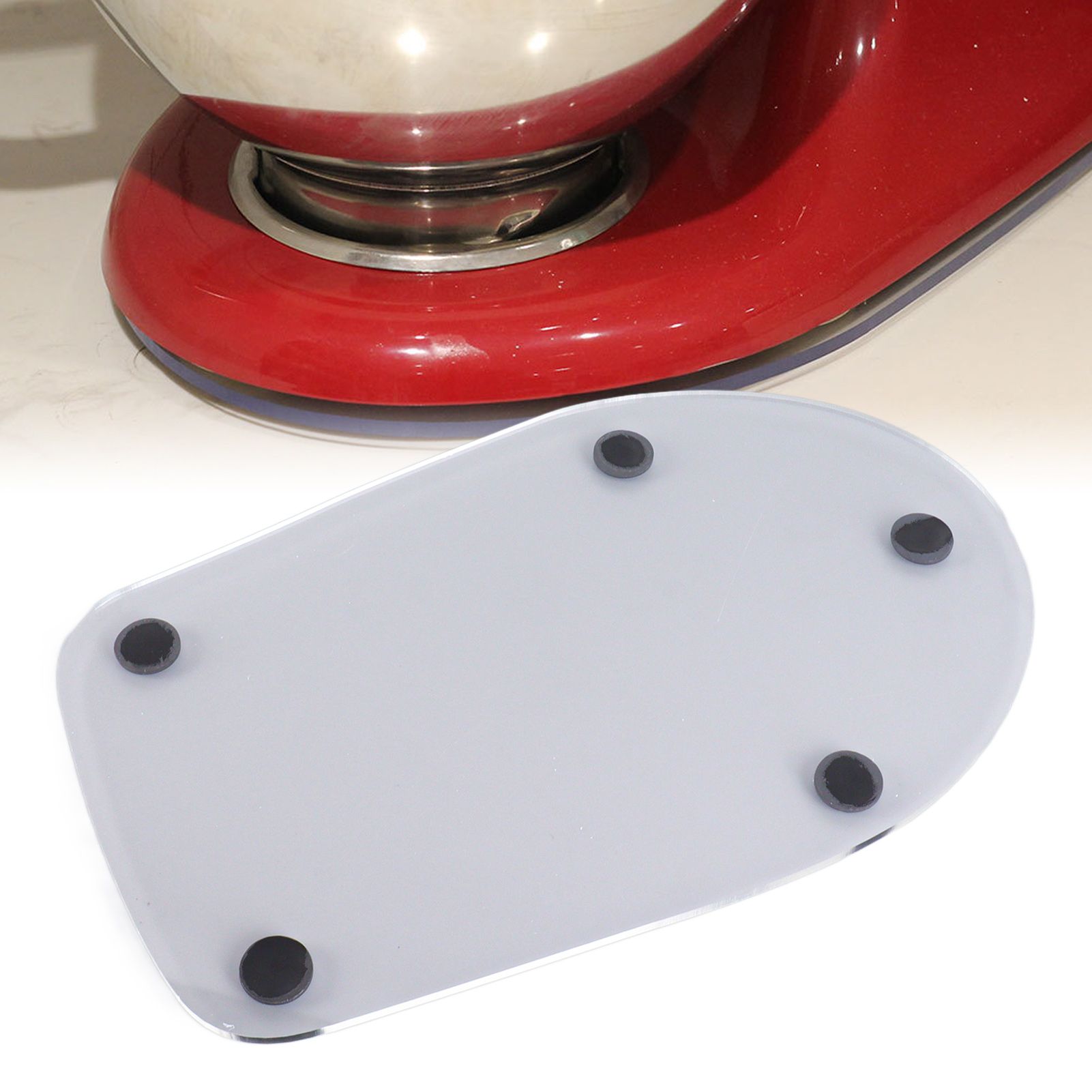 Mixer Slider Mat Acrylic 34x21cm Lightweight Countertop Coffee Maker Blender view 11