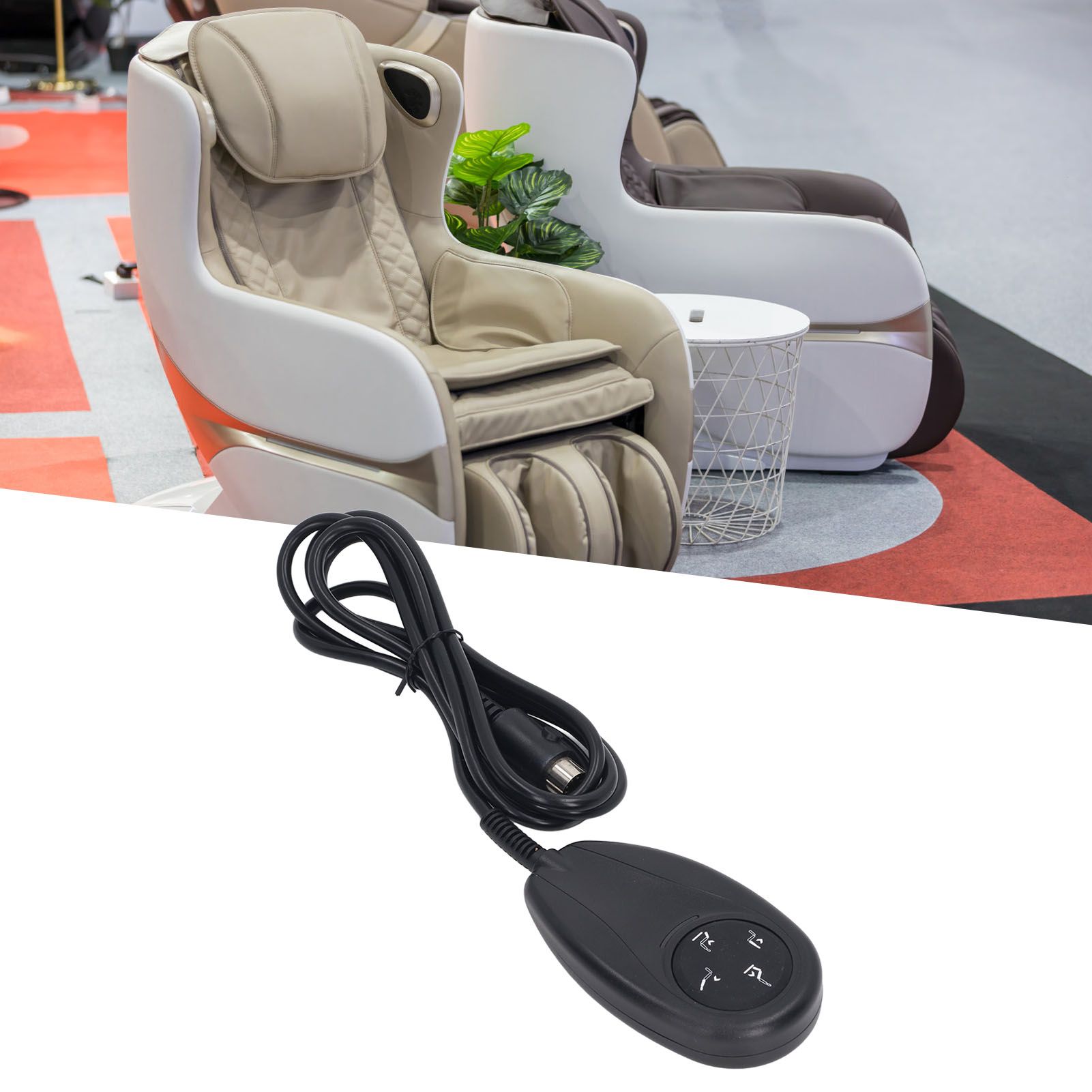 Lift Chair Remote 4 Buttons 5 Pin Up Down Replacement Hand Control Handset for view 11