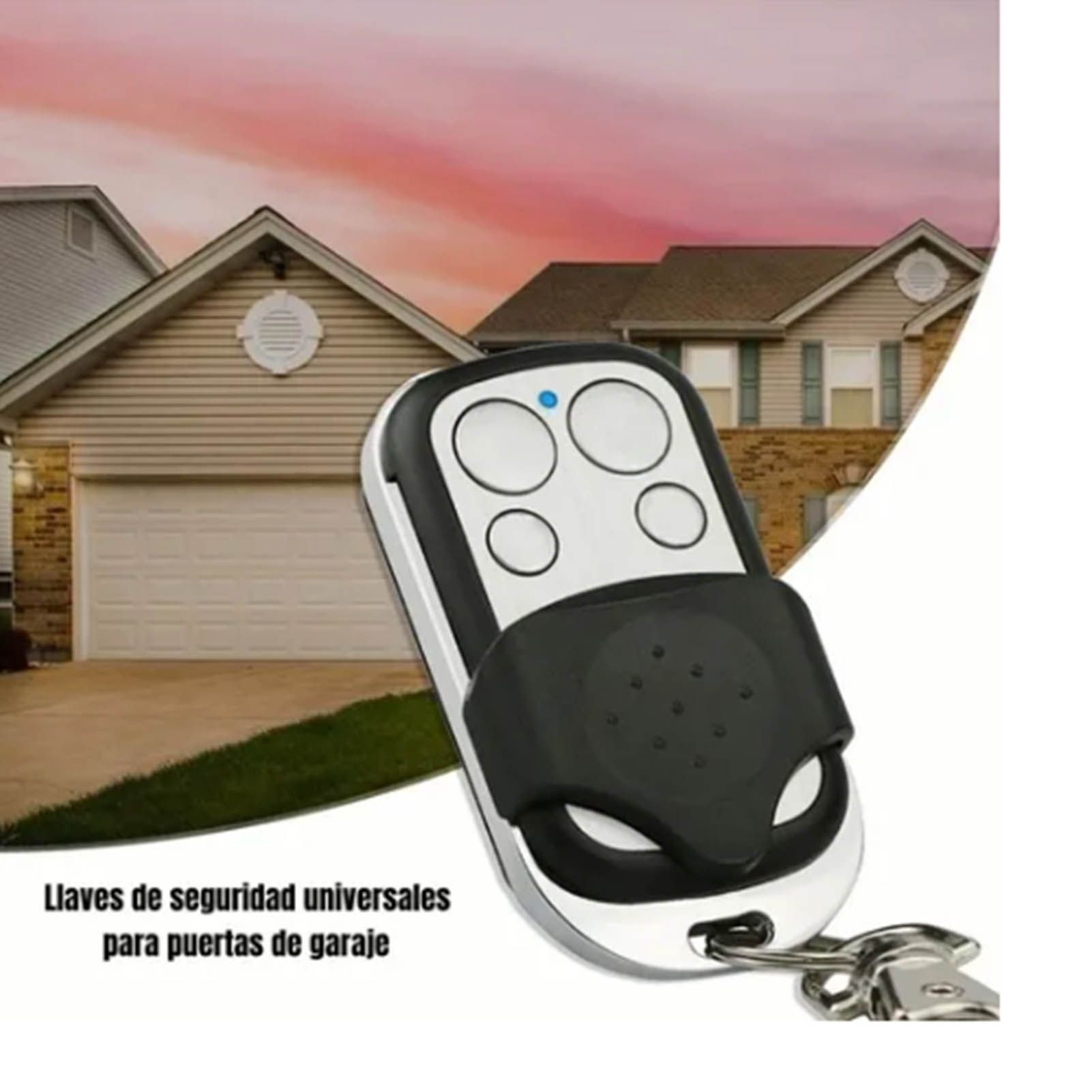 433MHz Wireless Remote Control Switch Cloning Key Fob Doorbells With Keychain view 15