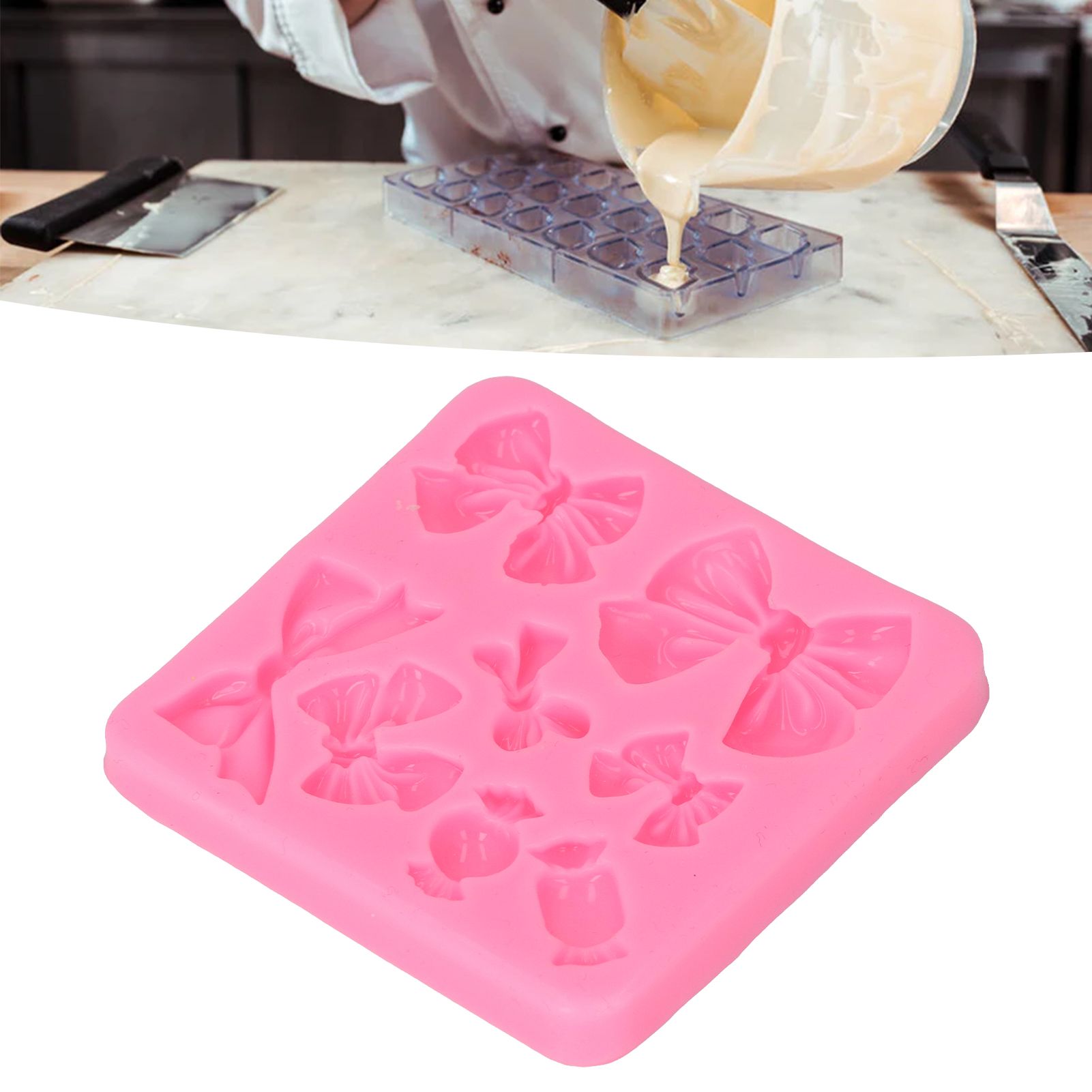Silicone Mold Flexible Safe Odorless Baking Mold for DIY Cakes Fondant view 11