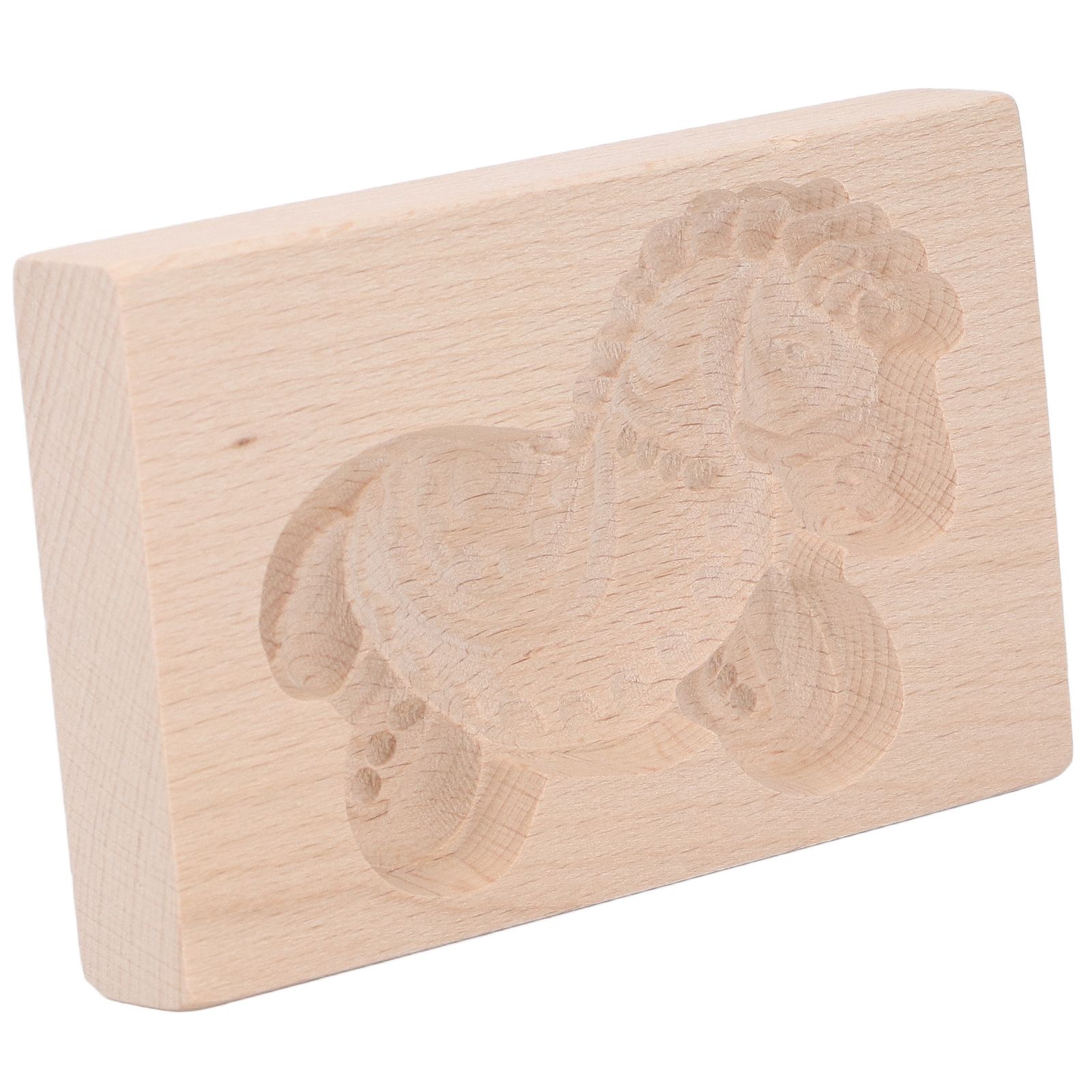 Animal Cookie Mold Lovely Vivid Wooden Biscuit Press Stamp Easy Demoulding view 8