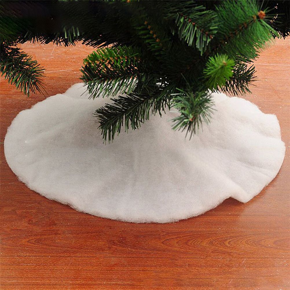 Christmas Snow Cover Blanket Artificial Cotton Blanket Decorations for view 12
