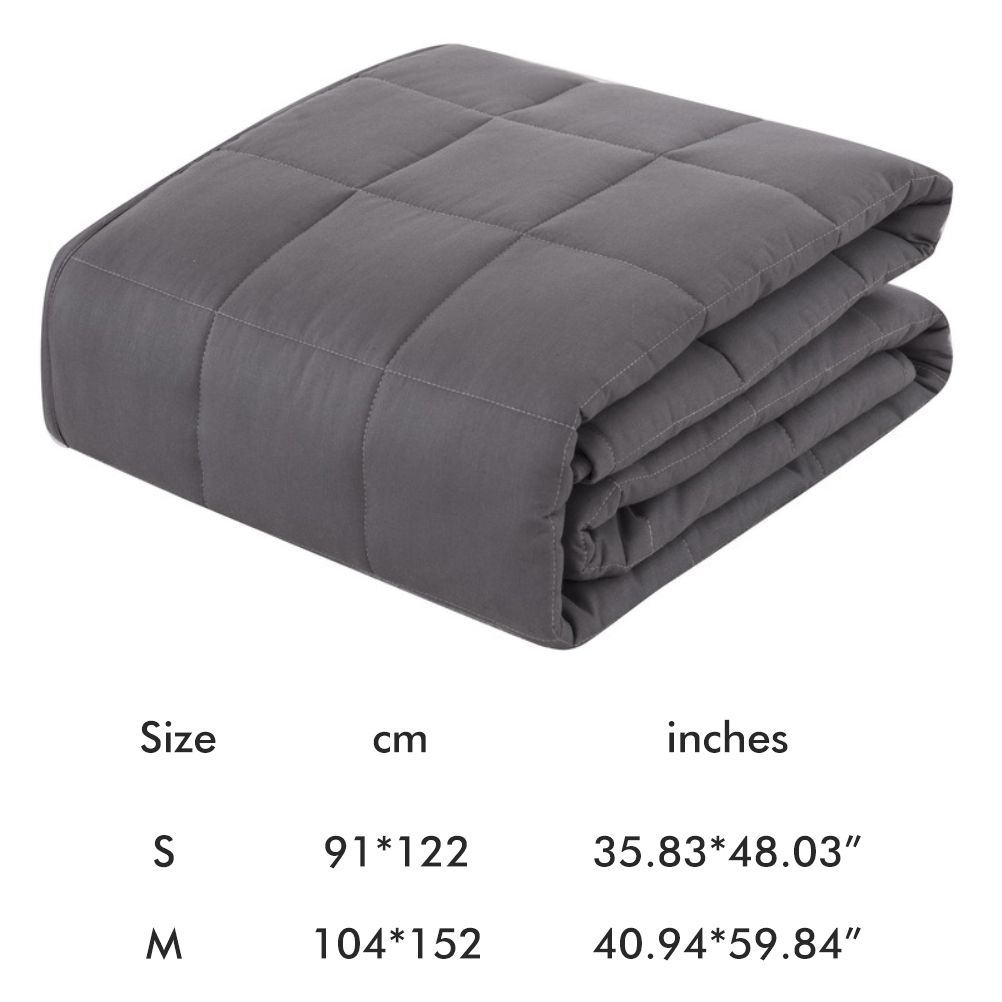 Heavy Blanket Against Sleep Disorders and Stress Blanket for Adults and view 2