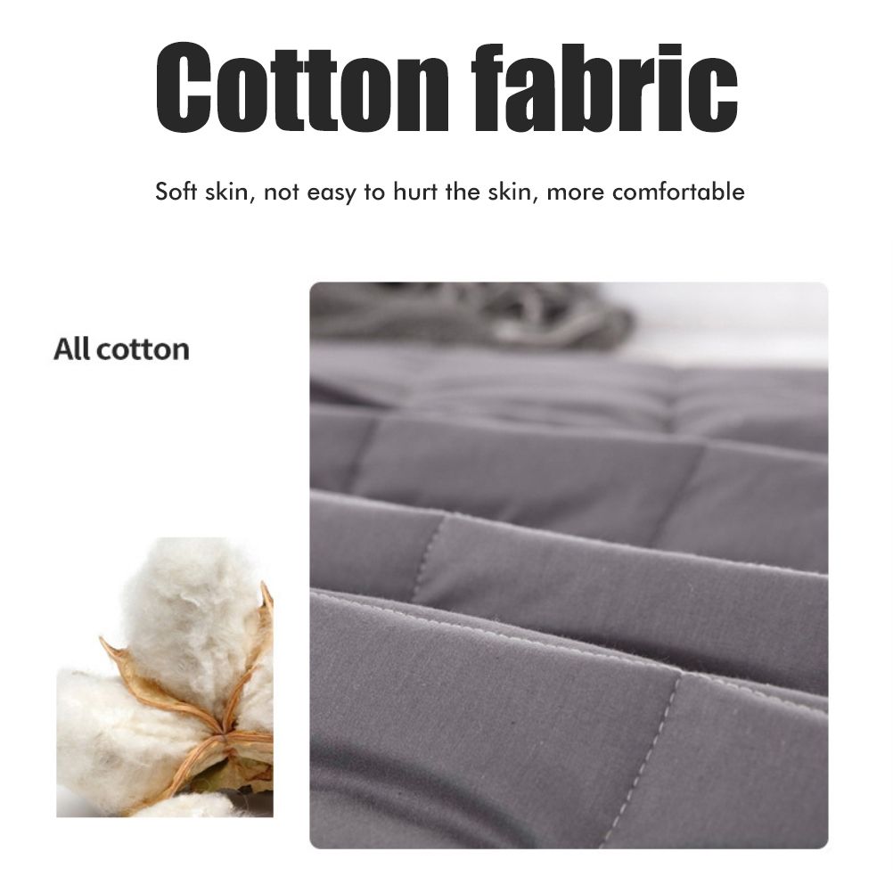 Heavy Blanket Against Sleep Disorders and Stress Blanket for Adults and view 6
