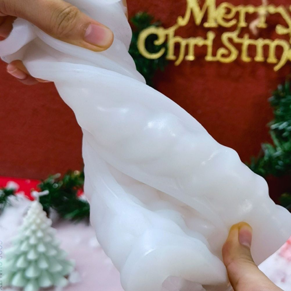 1 Pcs Christmas Tree DIY Silicone Candle Mold for Soap Cake Decorating view 5