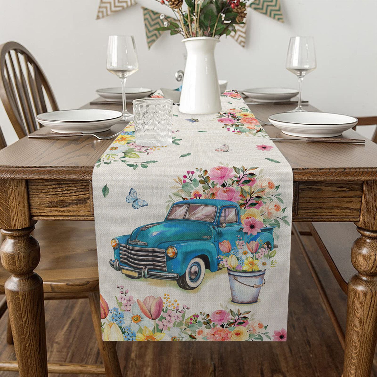 Washable Napkin Table Flag Table Runner Table Napkin Table Cloth view 7