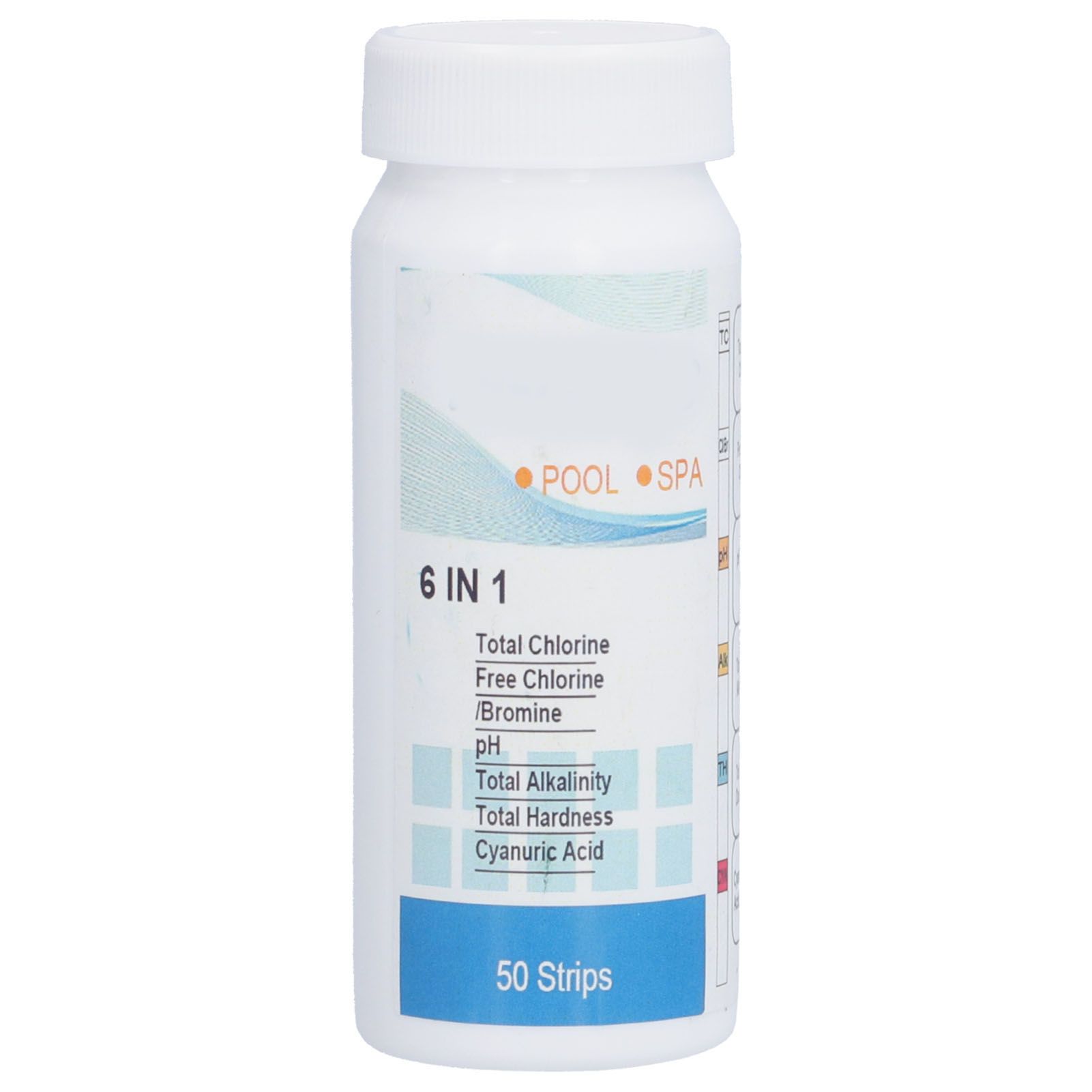 Pool Test Strips Durable Quick Portable Easy to Operate Pa Test Strips for view 2