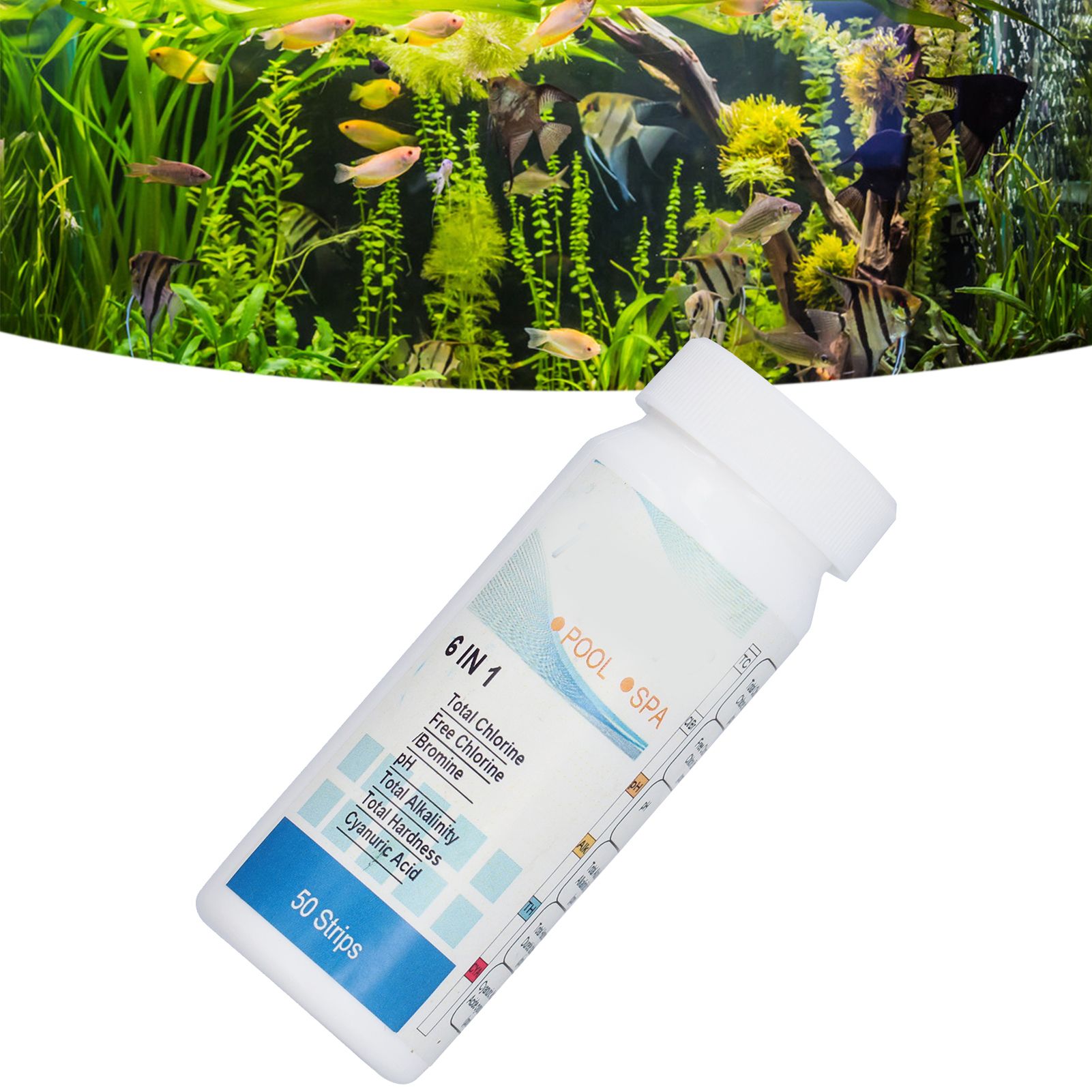 Pool Test Strips Durable Quick Portable Easy to Operate Pa Test Strips for view 12