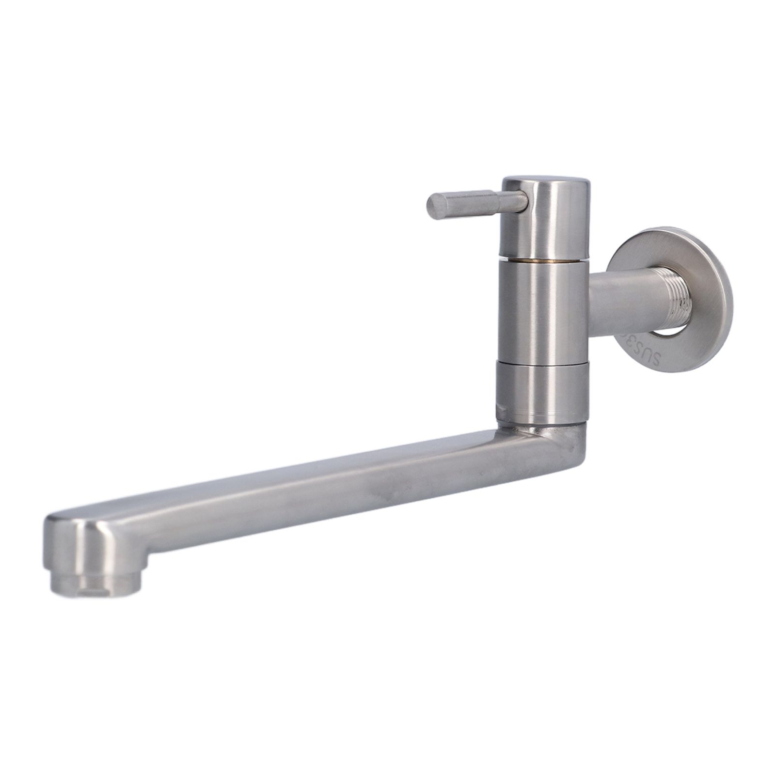G1/2 Lengthen Water Faucet 304 Stainless Steel Single Cold Water Tap for view 7