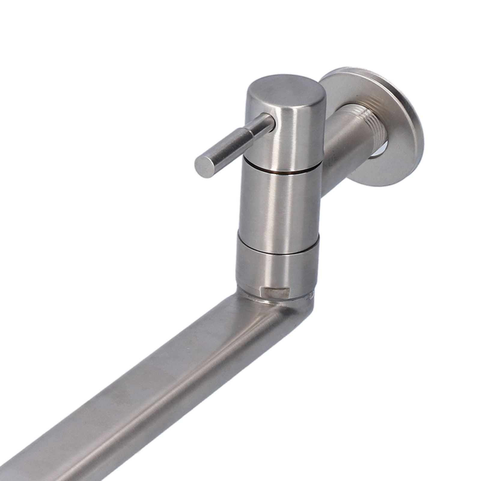 G1/2 Lengthen Water Faucet 304 Stainless Steel Single Cold Water Tap for view 15