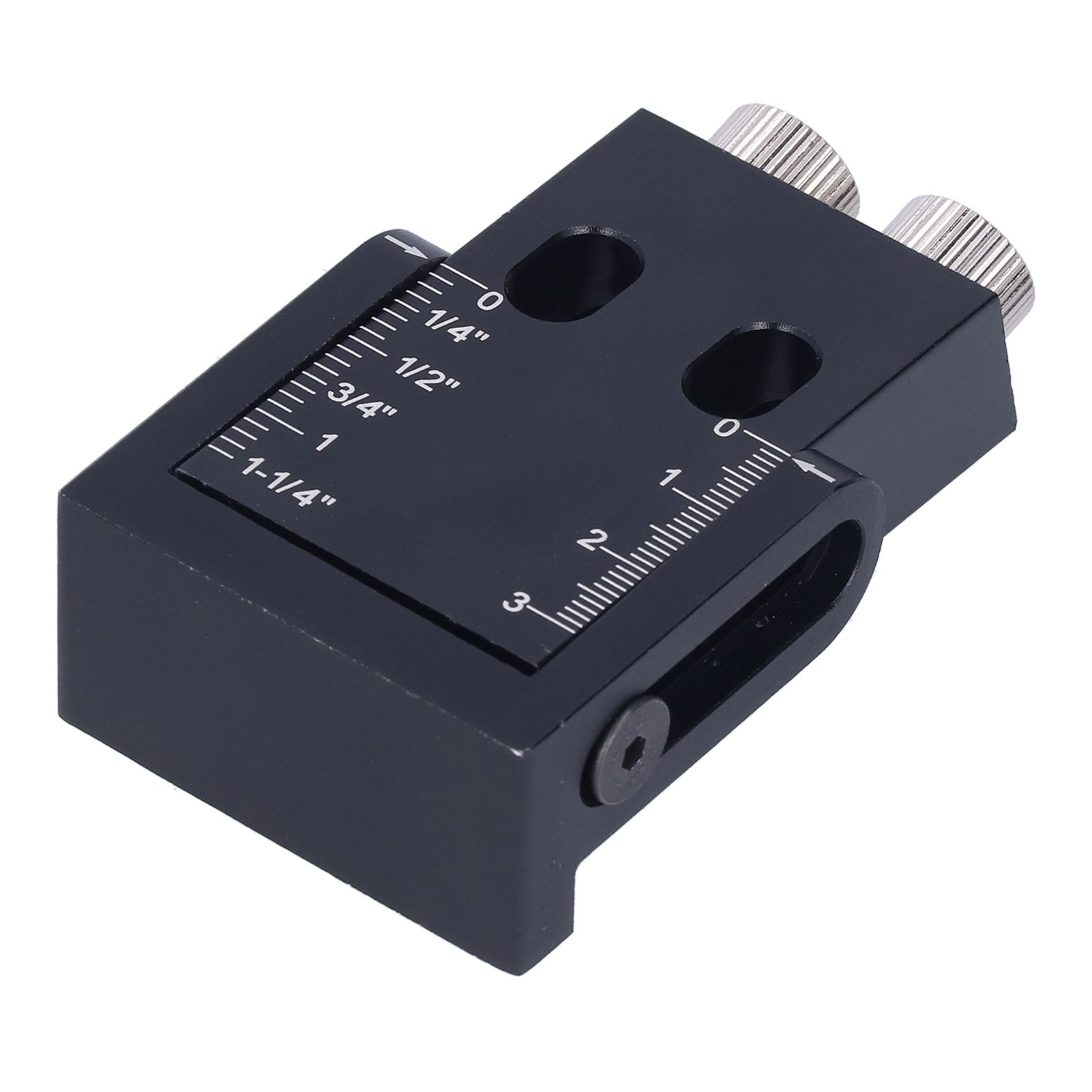 Oblique Hole Locator 15° Pocket Slant Holes Jig Kit Woodworking Positioner view 4