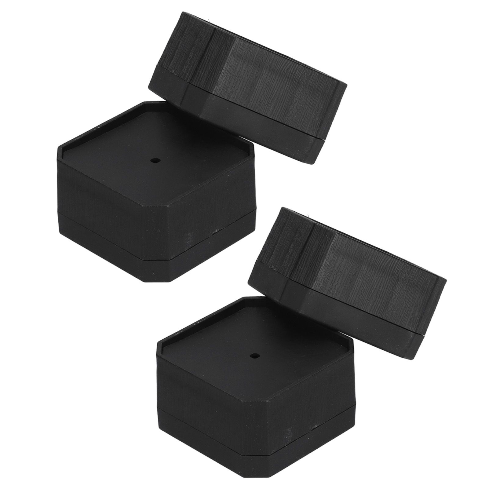 4Set Square Furniture Leg Pad Rubber Non Slip Table Chair Refrigerator Feet view 6