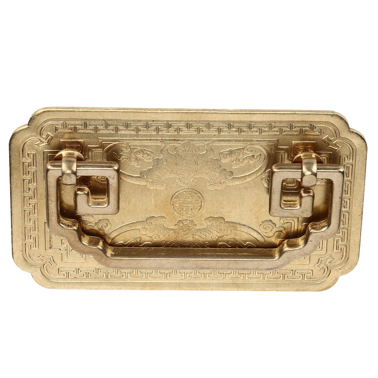 Antique Drawer Handle Tetragonal Bat Handle Antique Chinese Retro Style Drawer view 4