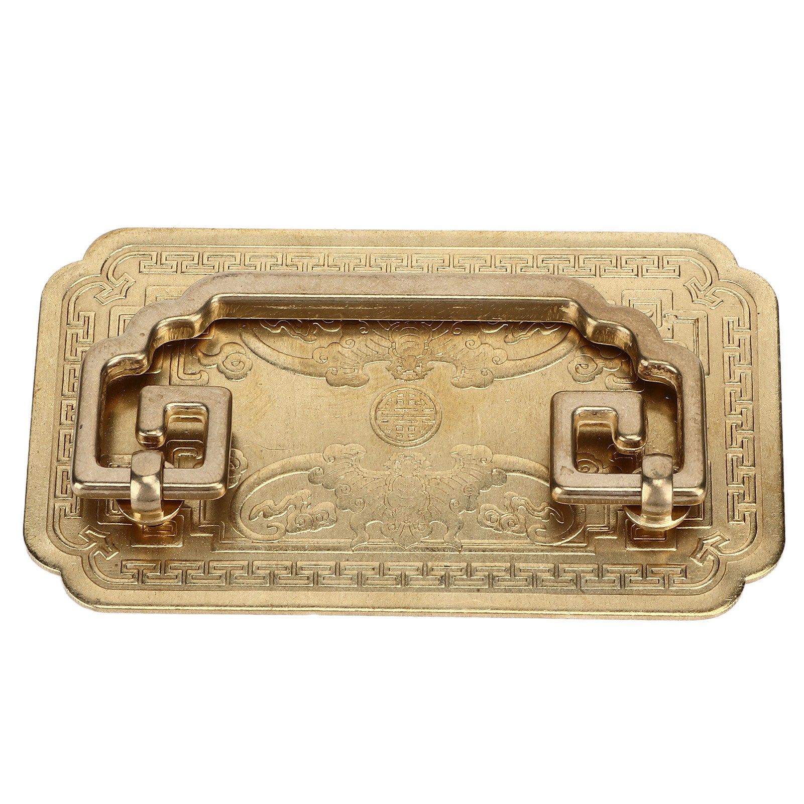 Antique Drawer Handle Tetragonal Bat Handle Antique Chinese Retro Style Drawer view 5