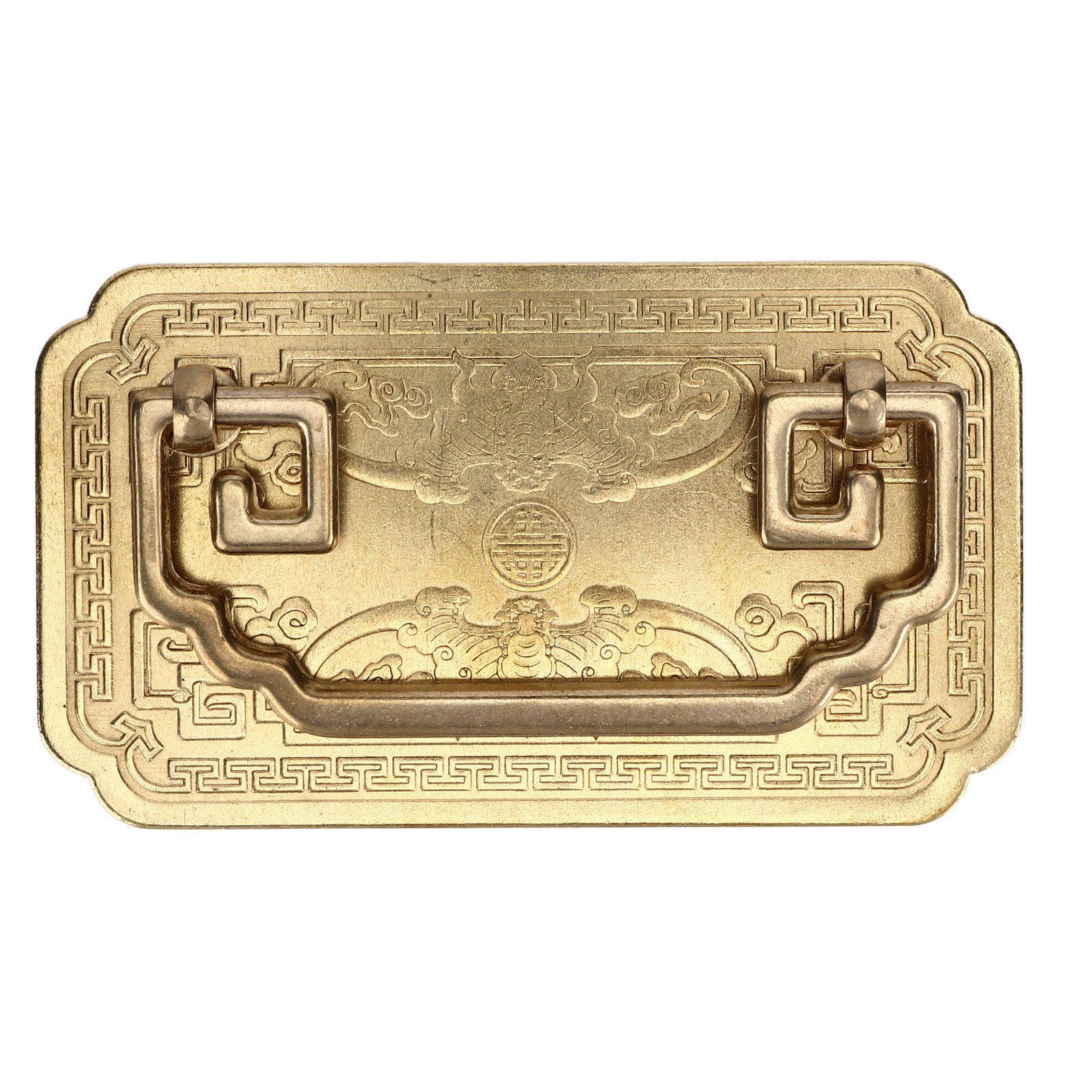 Antique Drawer Handle Tetragonal Bat Handle Antique Chinese Retro Style Drawer view 9
