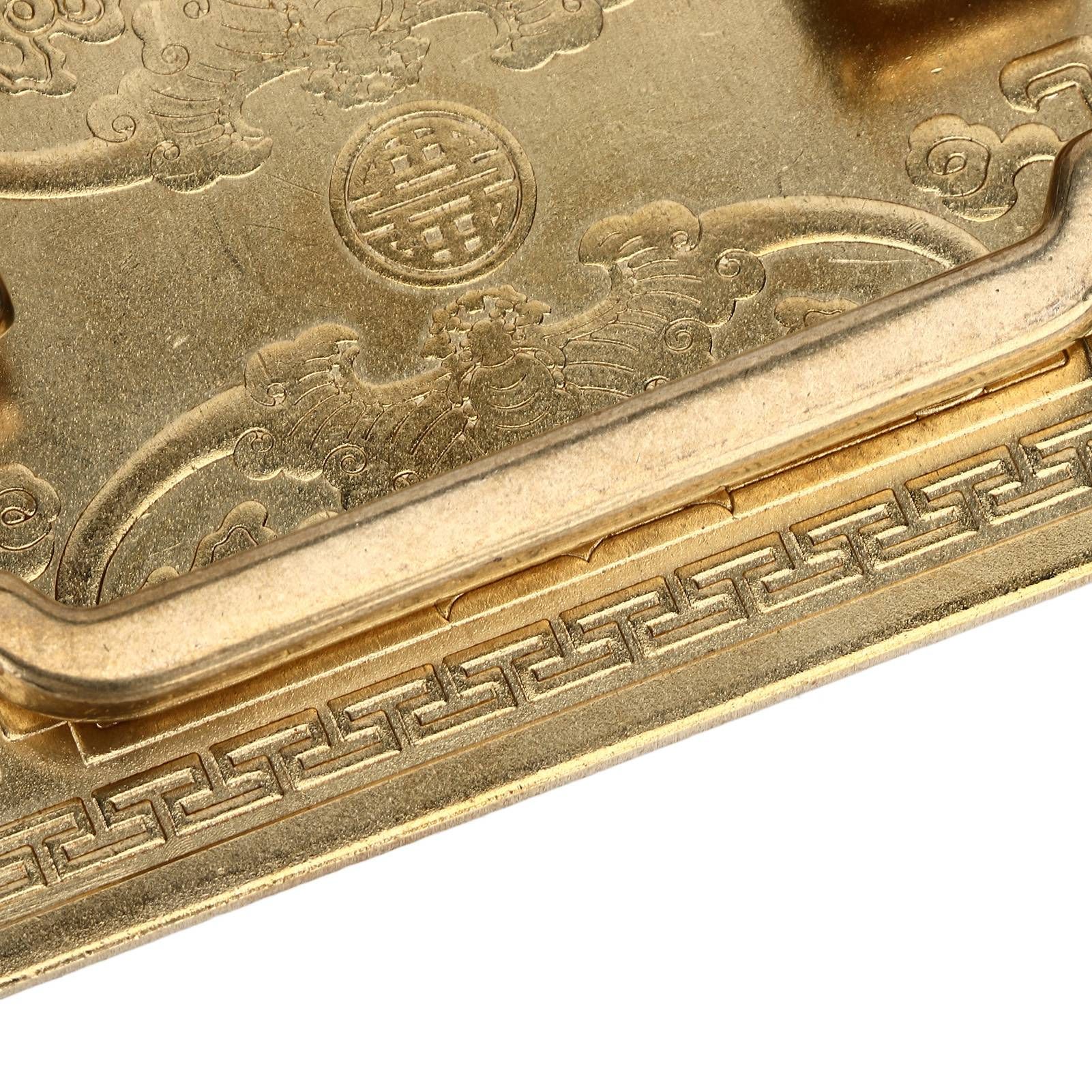 Antique Drawer Handle Tetragonal Bat Handle Antique Chinese Retro Style Drawer view 14