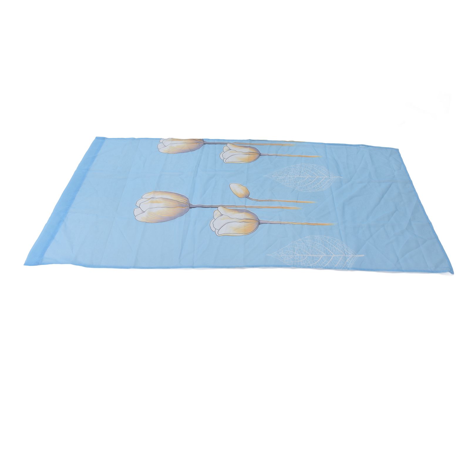 Sheer Curtains INS Style Flower Decoration Filter Light Flowers Sheer Curtains view 4