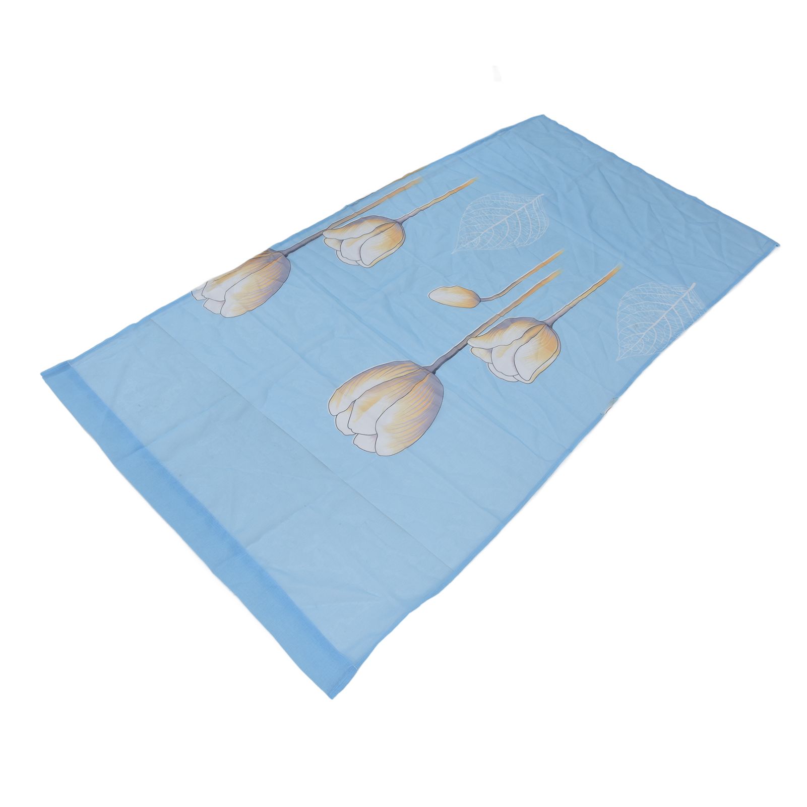 Sheer Curtains INS Style Flower Decoration Filter Light Flowers Sheer Curtains view 7