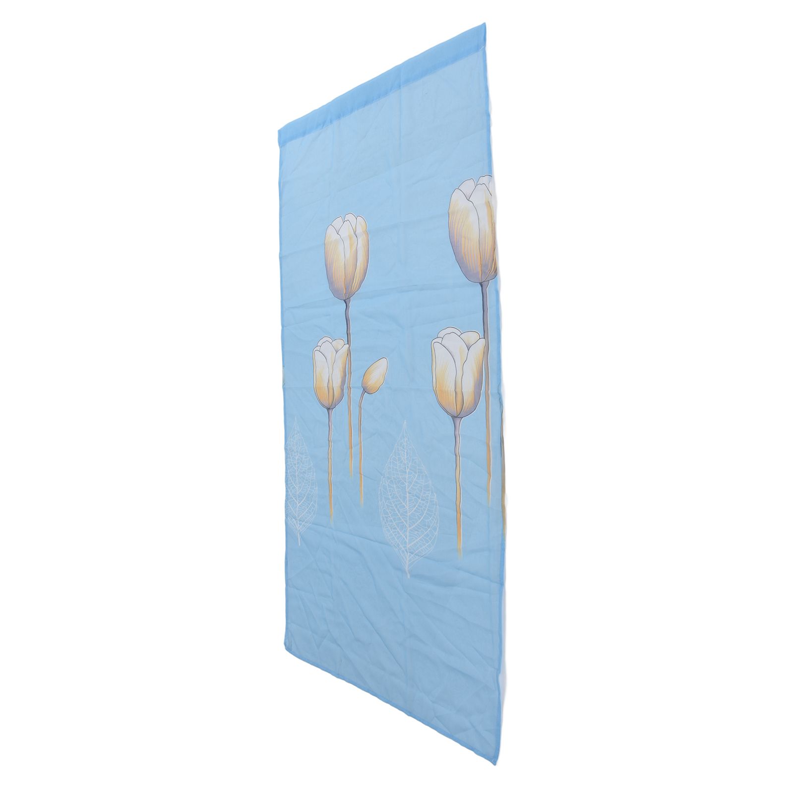 Sheer Curtains INS Style Flower Decoration Filter Light Flowers Sheer Curtains view 9