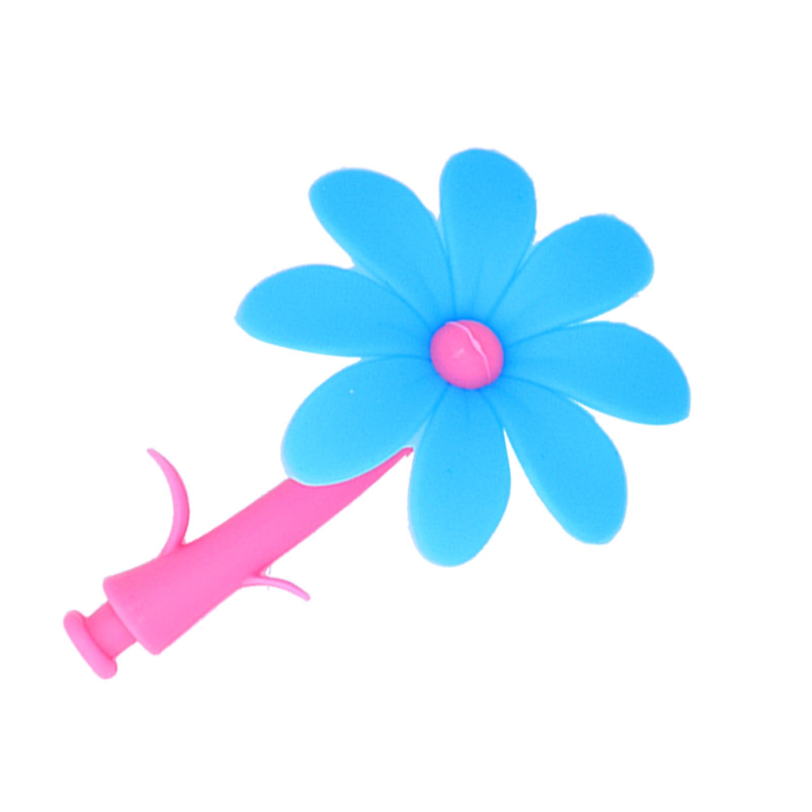 Silicone Lid Dustproof Hot and Cold Beverage Cup Cover with Flower Shape view 15