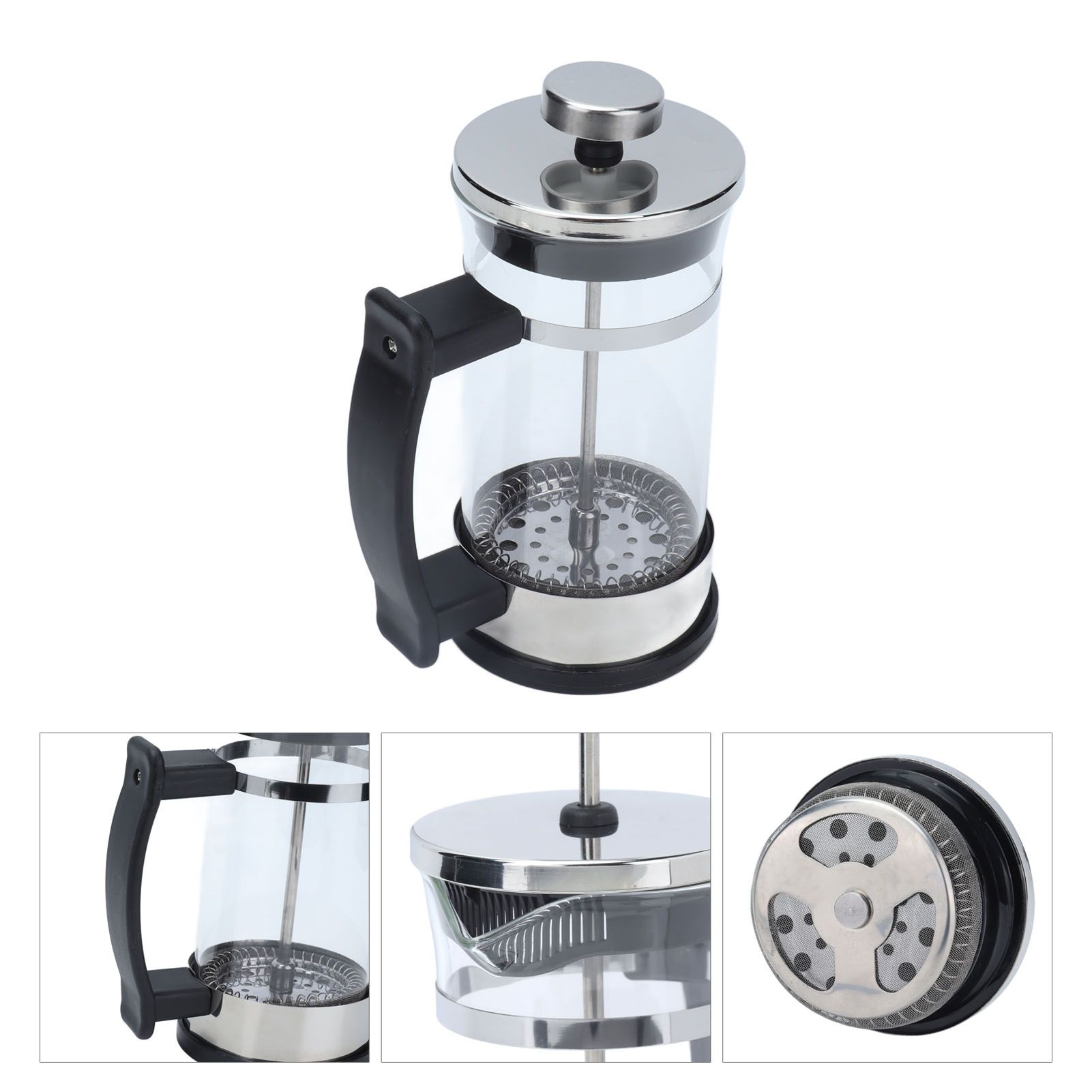 350ml Hand Brewing Coffee Press Pot Heat Resistant Coffee Tea Maker Pot Kettle view 10