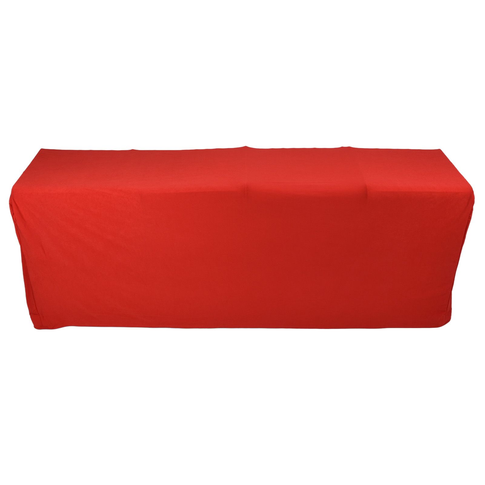 Stretch Spandex Table Cover Good Elasticity Washable Reusable Red Stretchable — image 1